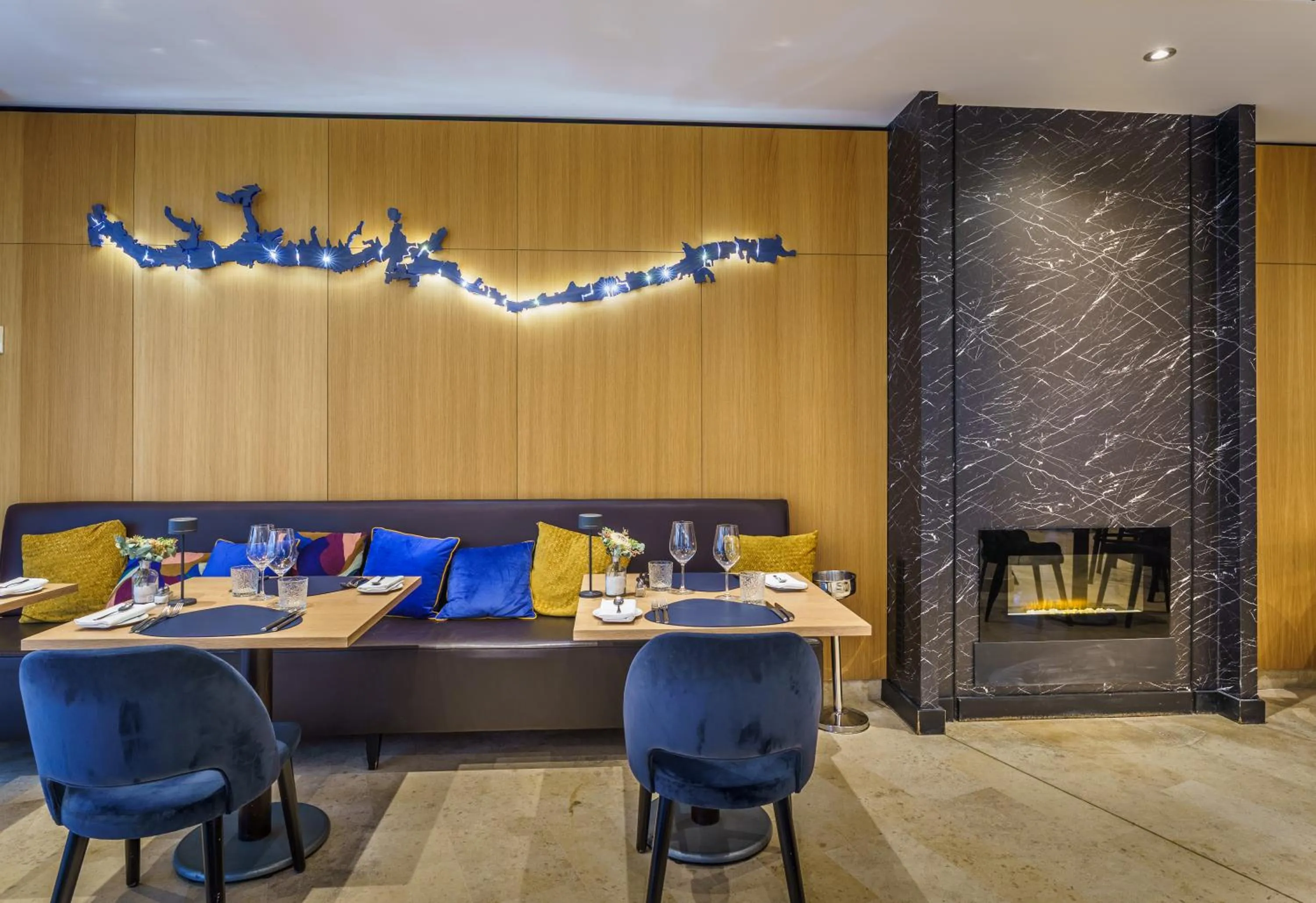 Restaurant/places to eat in Le Richebourg Hôtel, Restaurant & Spa