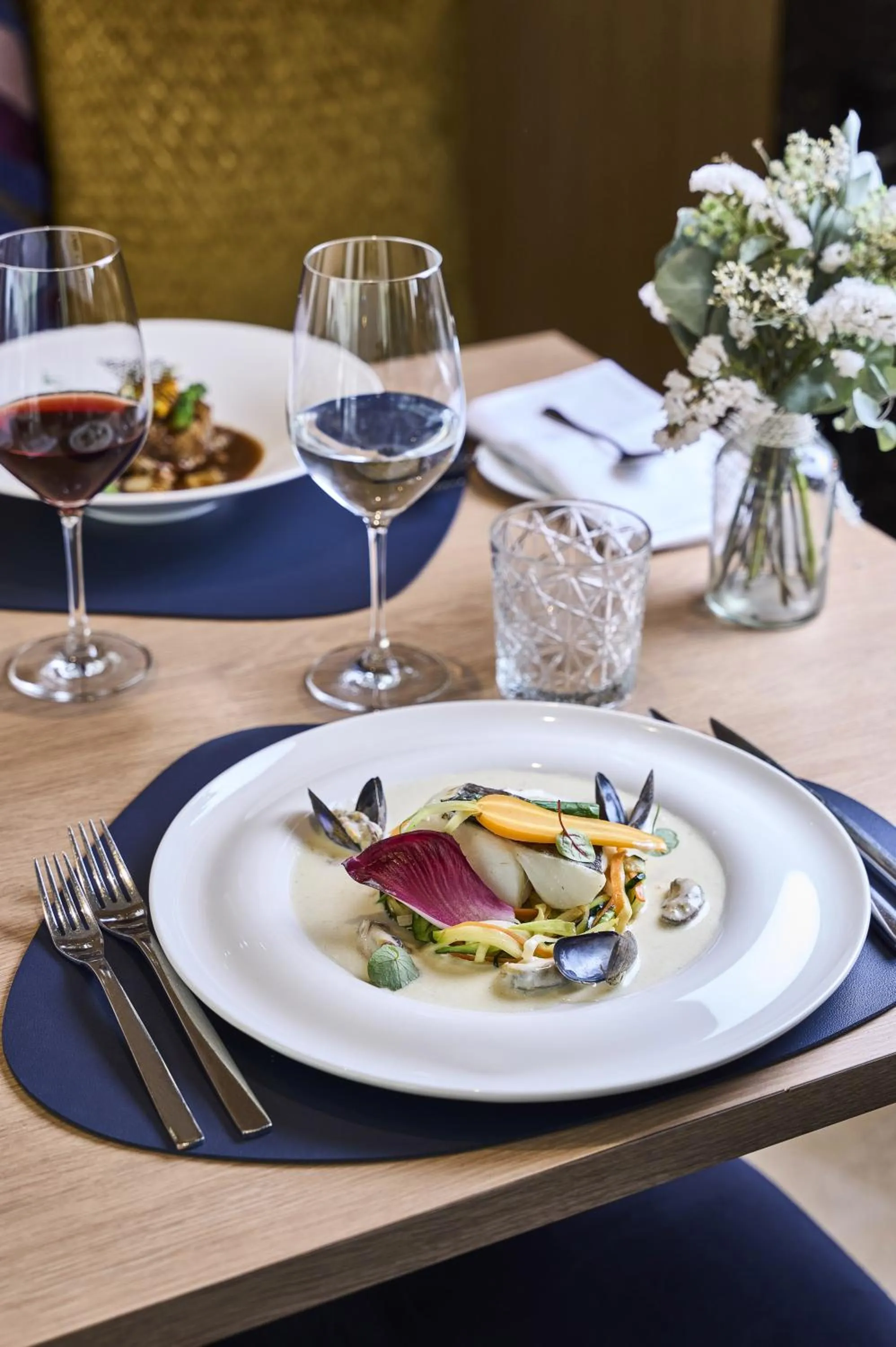 Restaurant/places to eat in Le Richebourg Hôtel, Restaurant & Spa