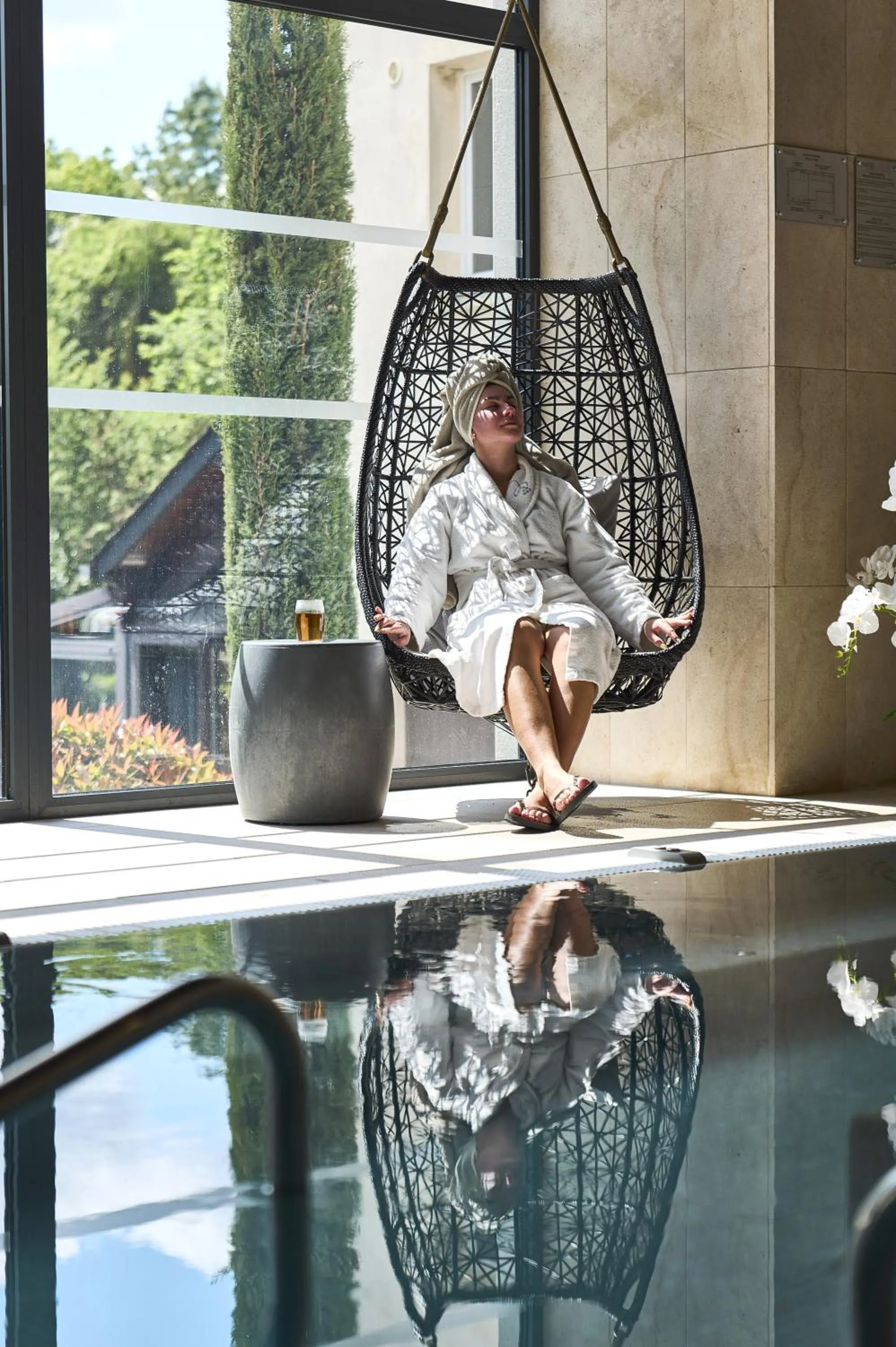 Spa and wellness centre/facilities in Le Richebourg Hôtel, Restaurant & Spa