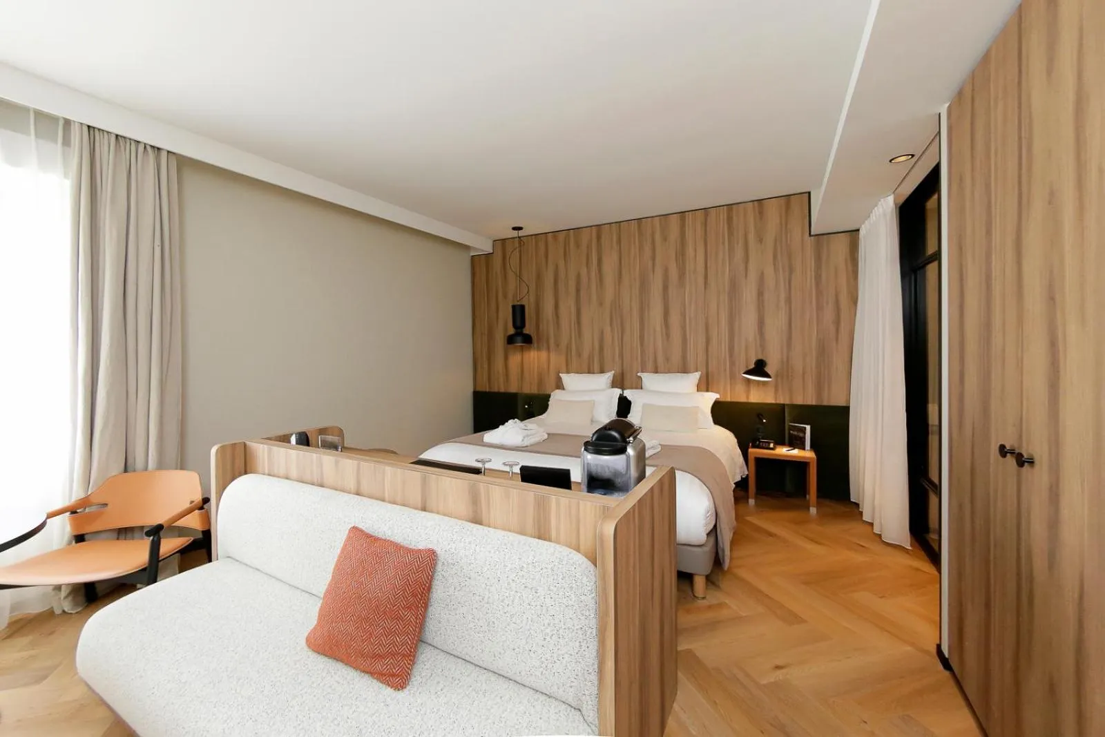 Prestige Double Room - Terrace in Le Richebourg Hôtel, Restaurant & Spa