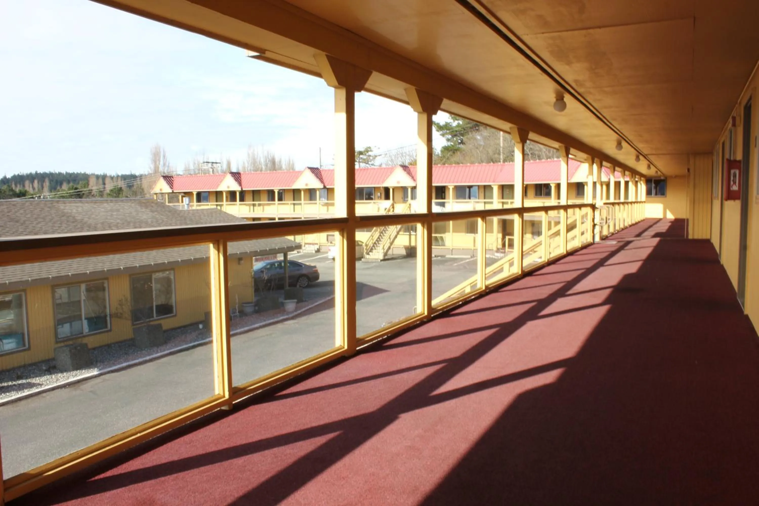 Balcony/Terrace in Port Townsend Inn
