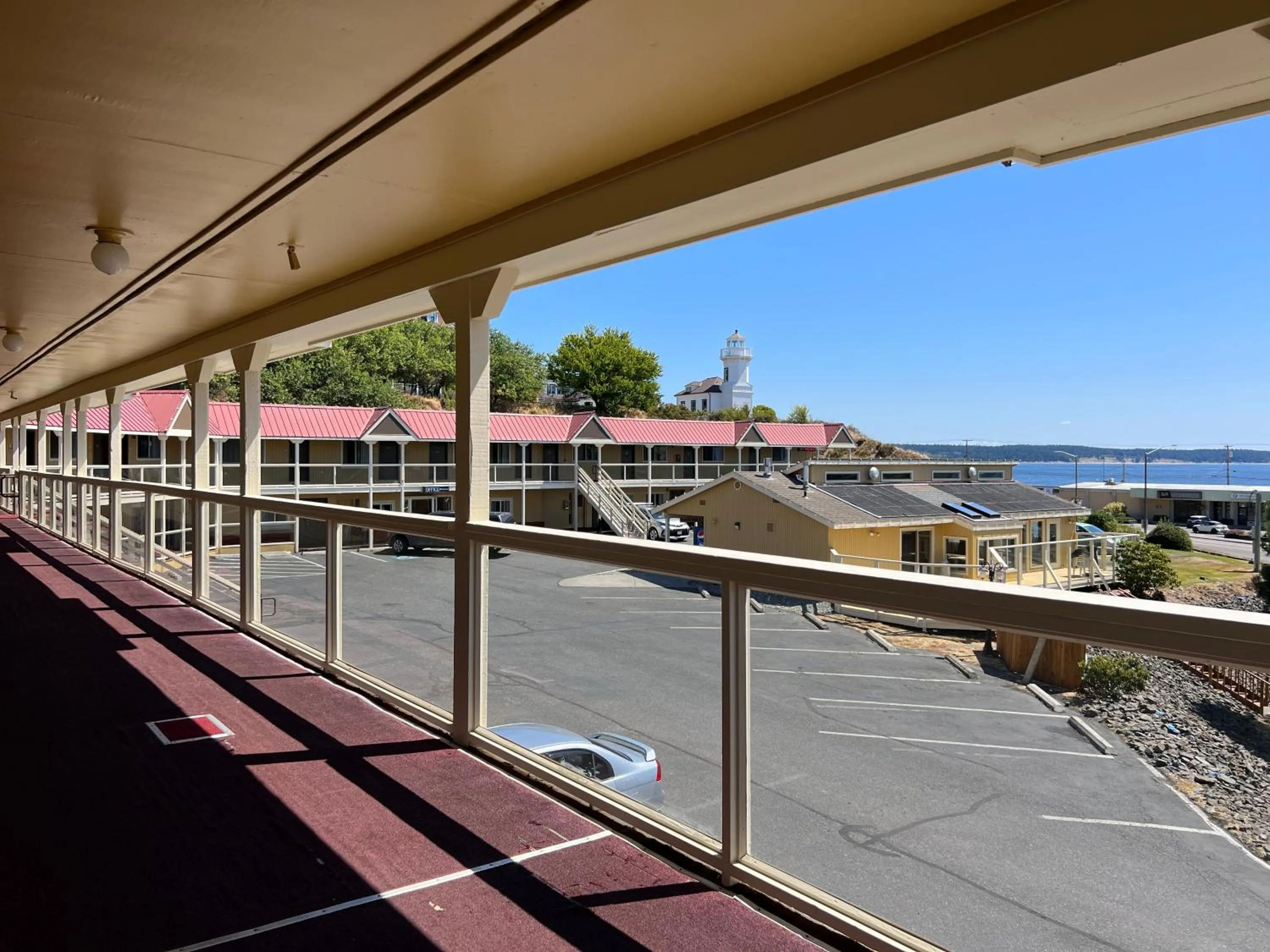Balcony/Terrace in Port Townsend Inn