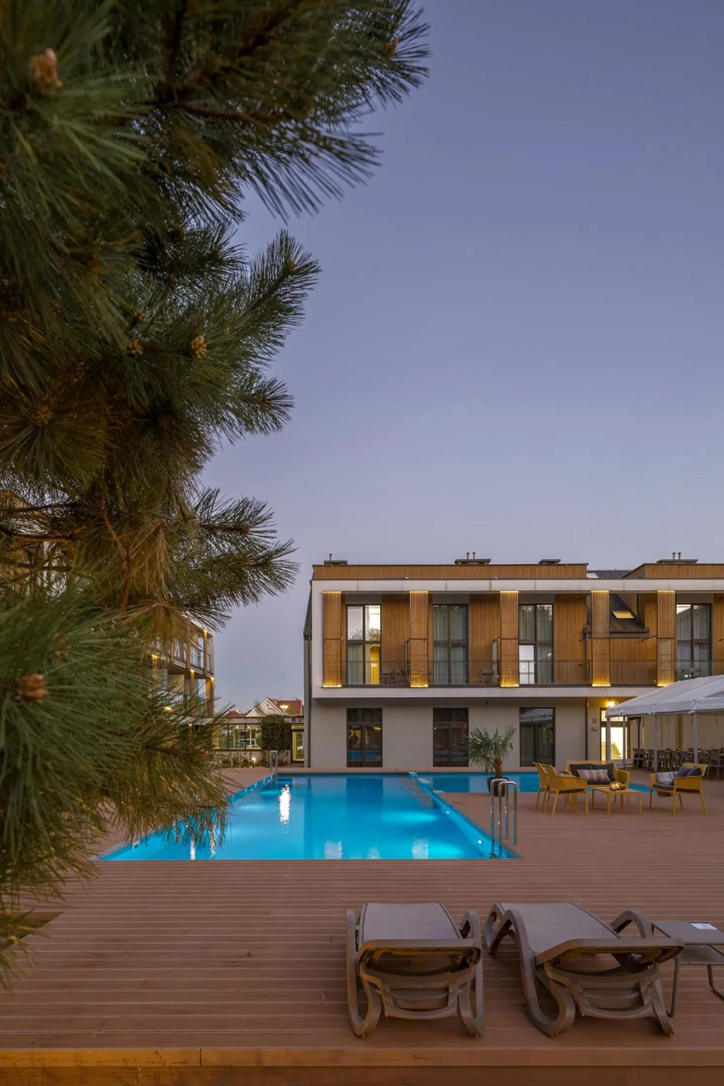 Patio in Hotel Saltic Resort & Spa Grzybowo