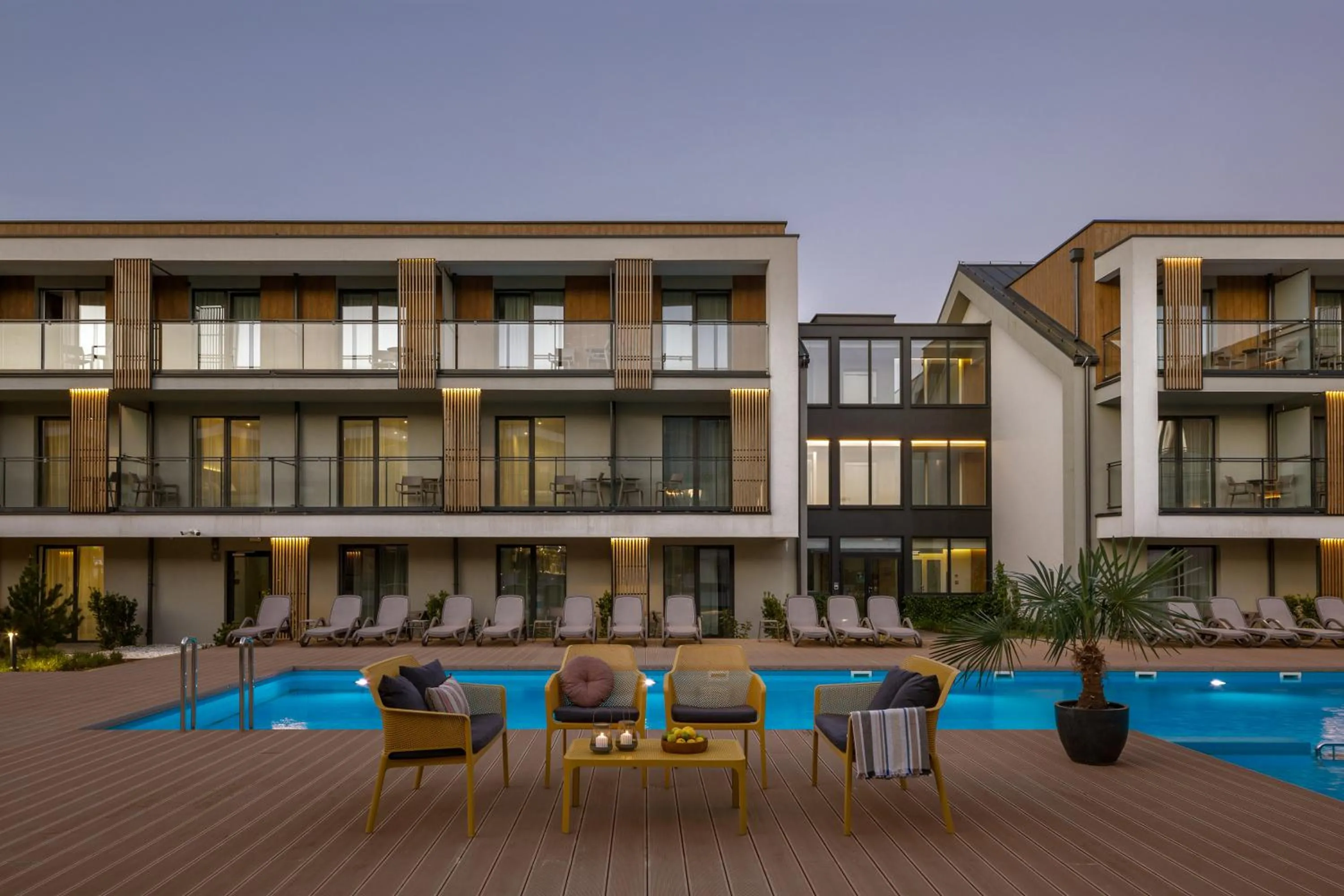 Patio in Hotel Saltic Resort & Spa Grzybowo