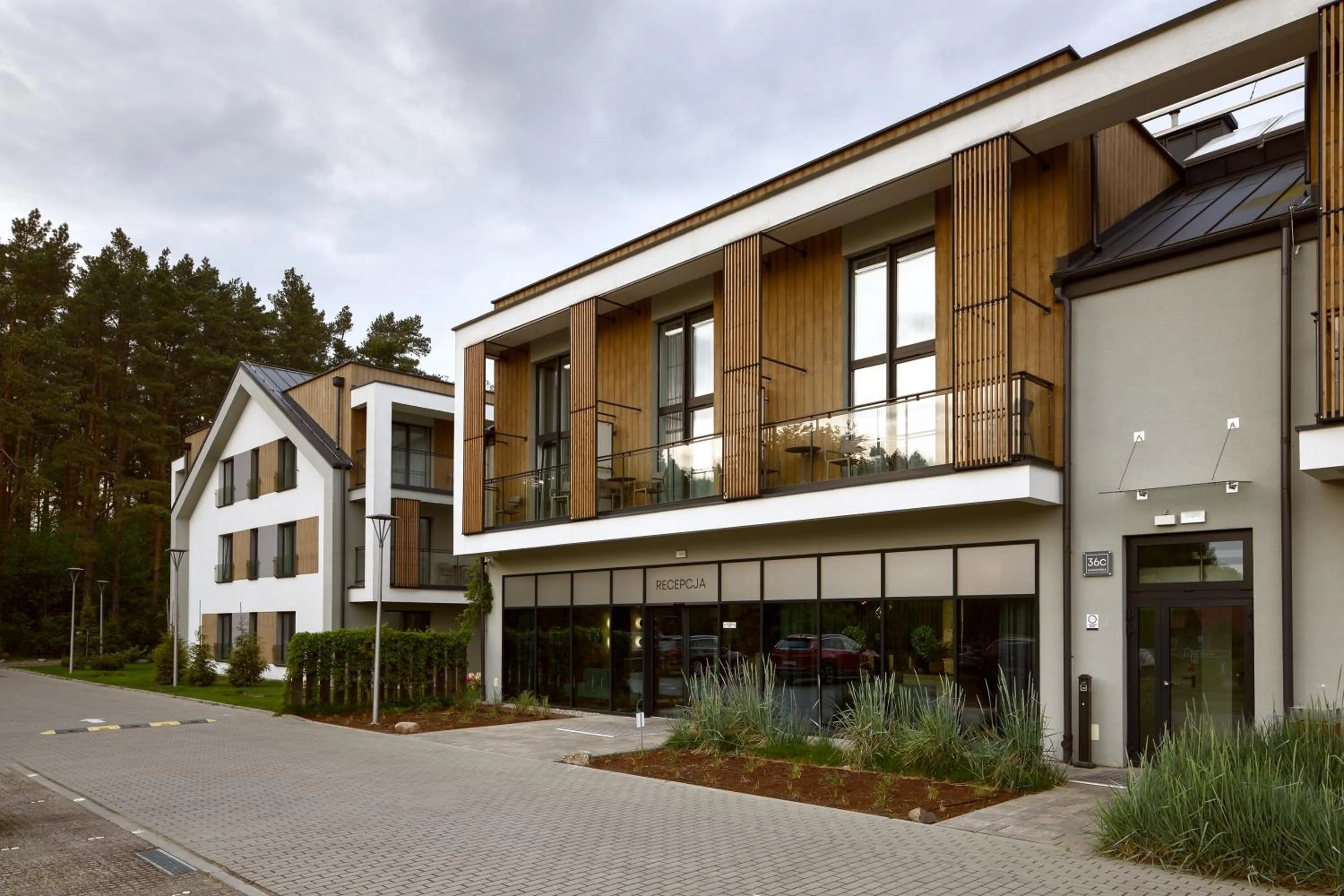 Property building in Hotel Saltic Resort & Spa Grzybowo