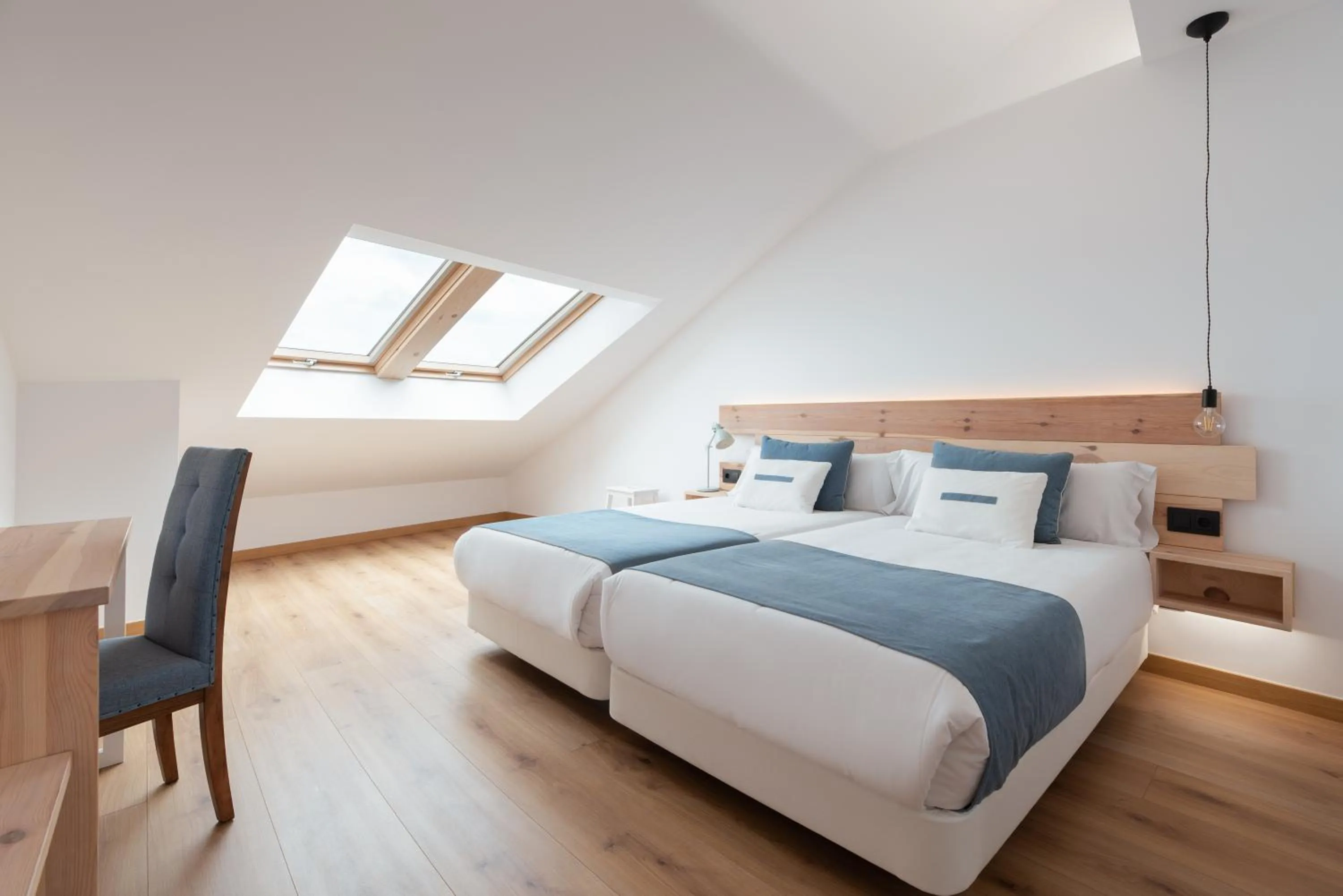 Bed in Hotel Costa da Morte