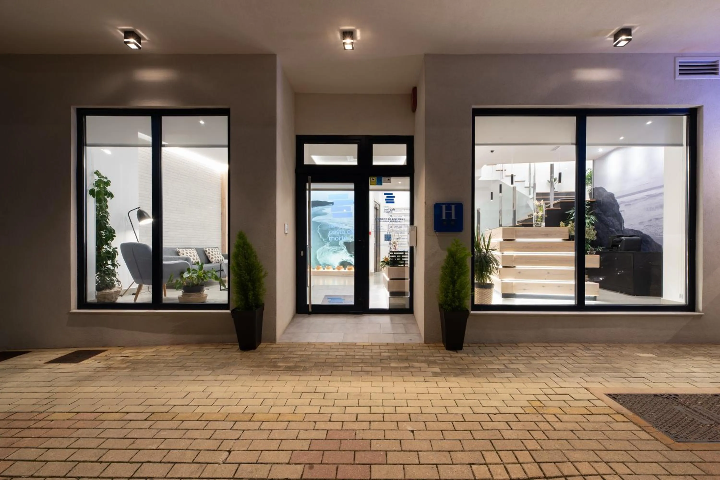 Facade/entrance in Hotel Costa da Morte