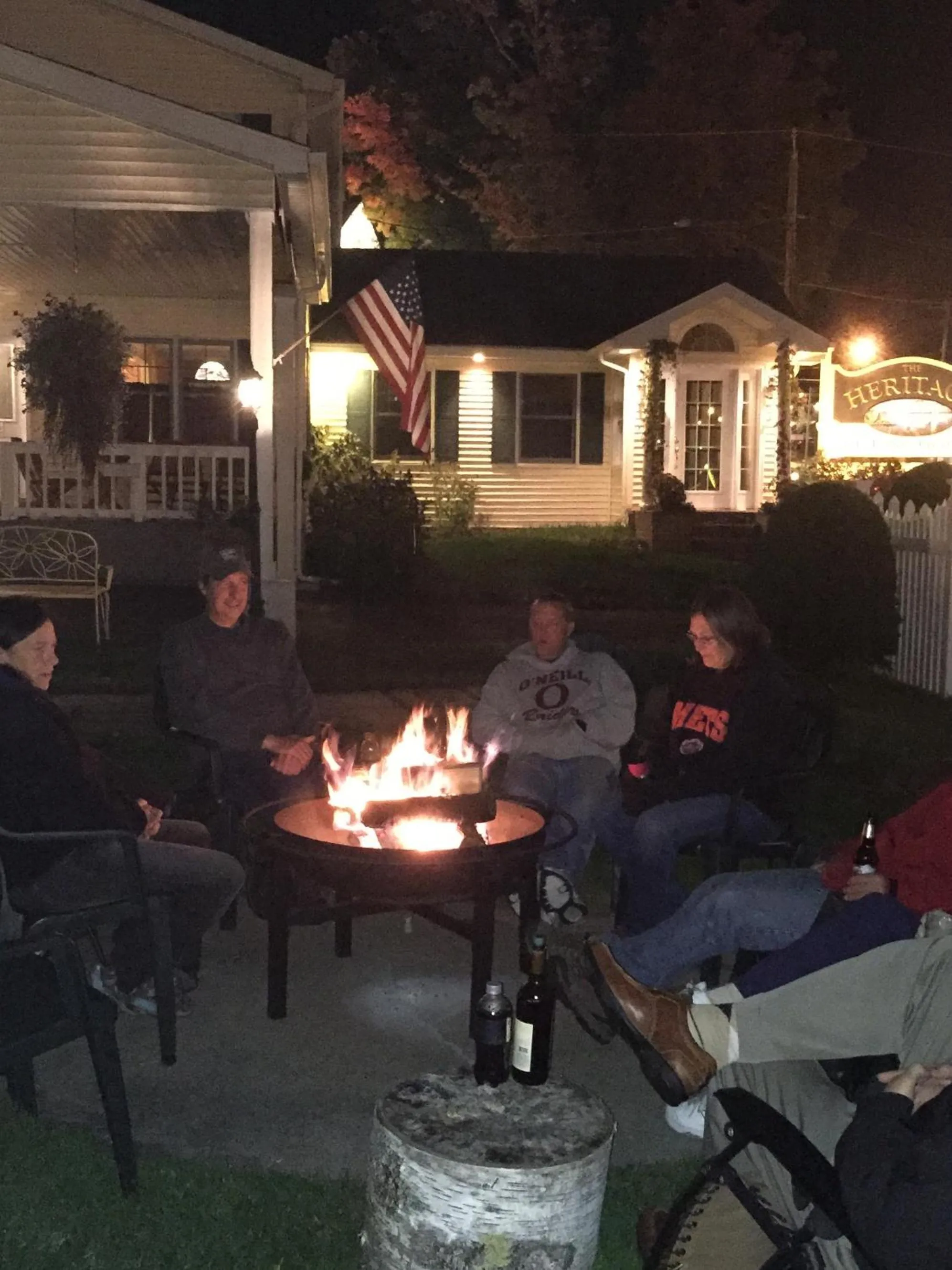 Garden in The Heritage of Lake George