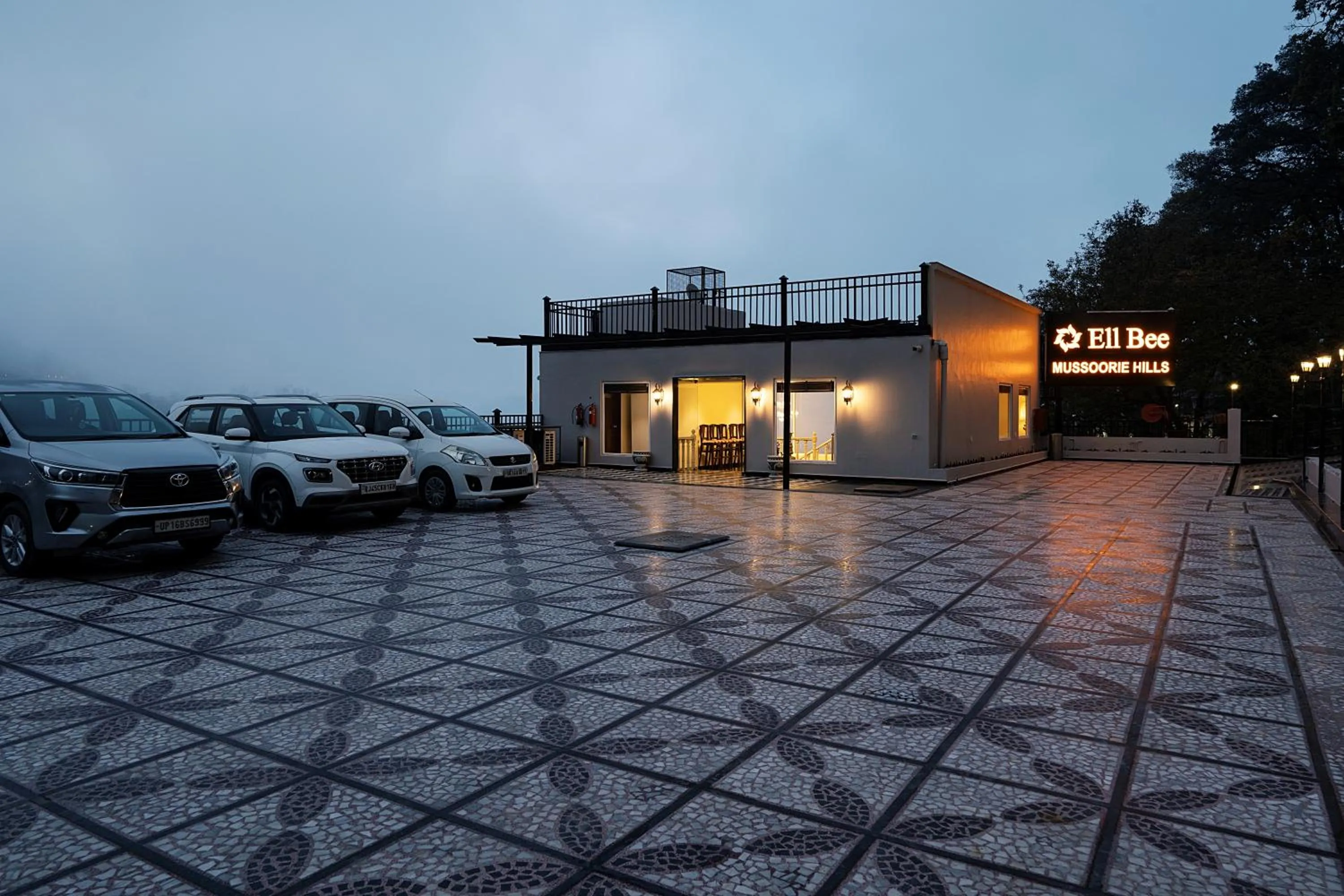 Parking in EllBee Mussoorie Hills