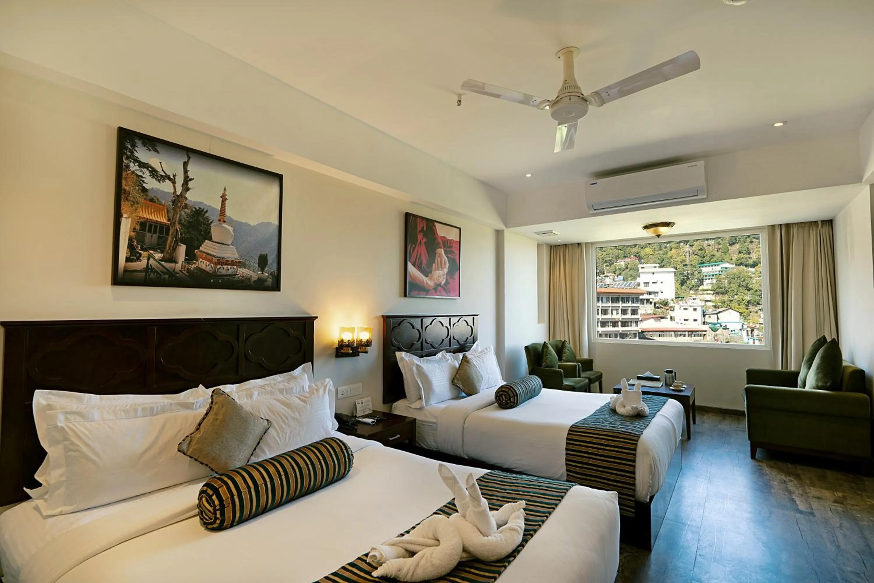 Bedroom in EllBee Mussoorie Hills