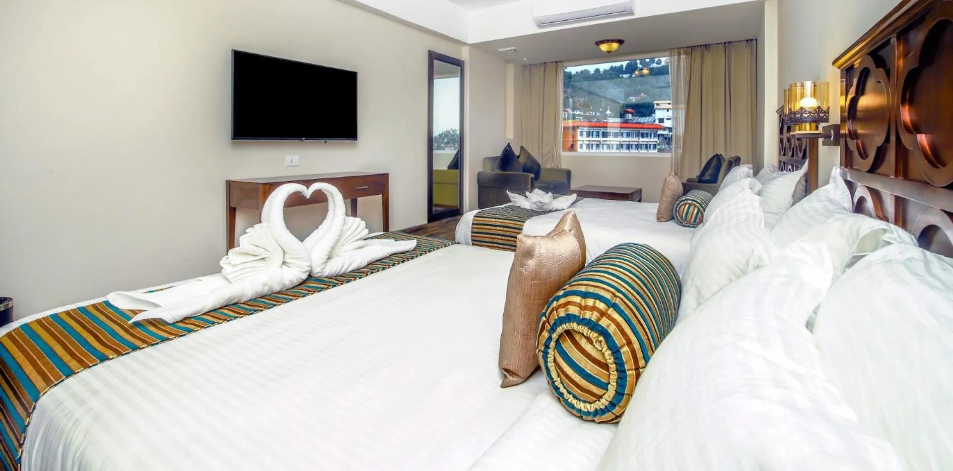 Photo of the whole room in EllBee Mussoorie Hills