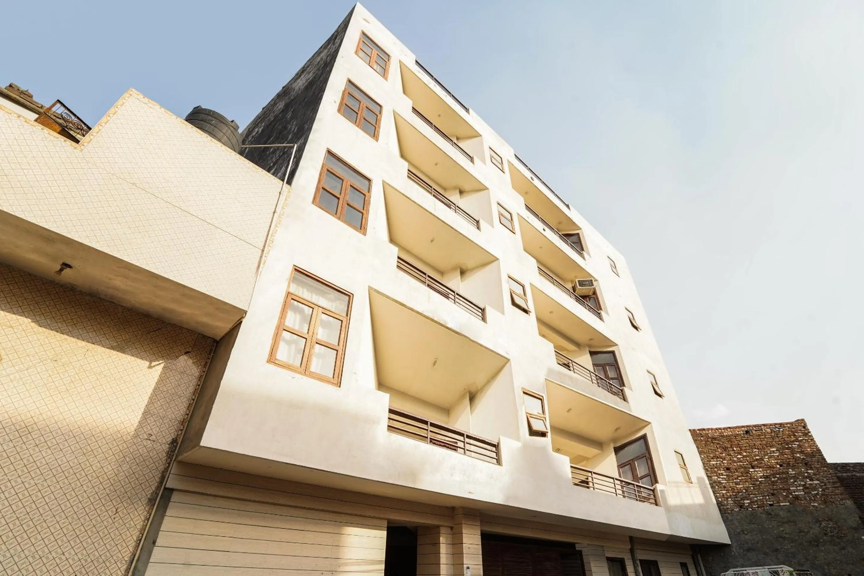 Facade/entrance in Super Hotel O Chahal Guest House Near Nangloi Railway Station Metro Station