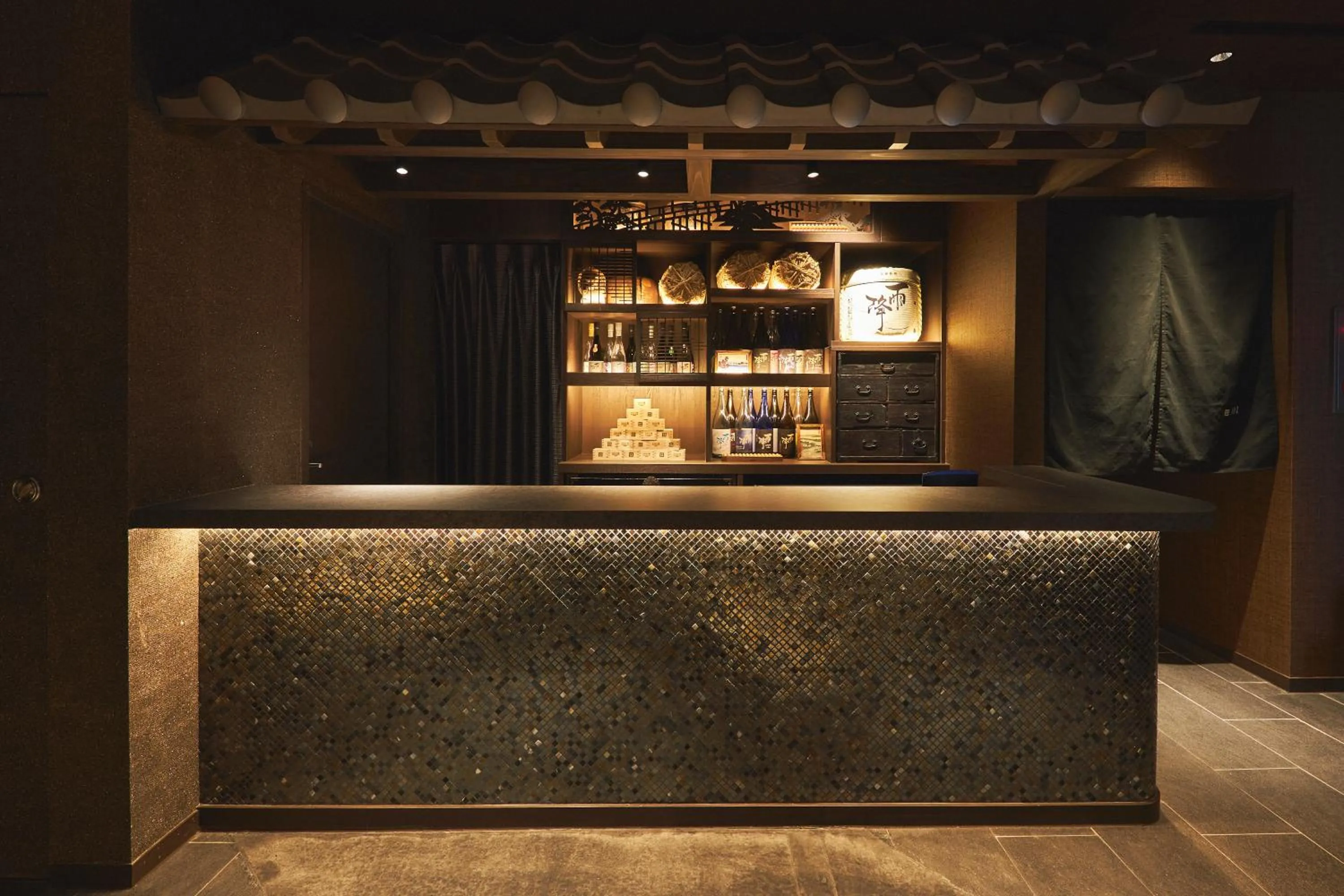 Lobby or reception in SAKE Kura Hotel 川崎宿