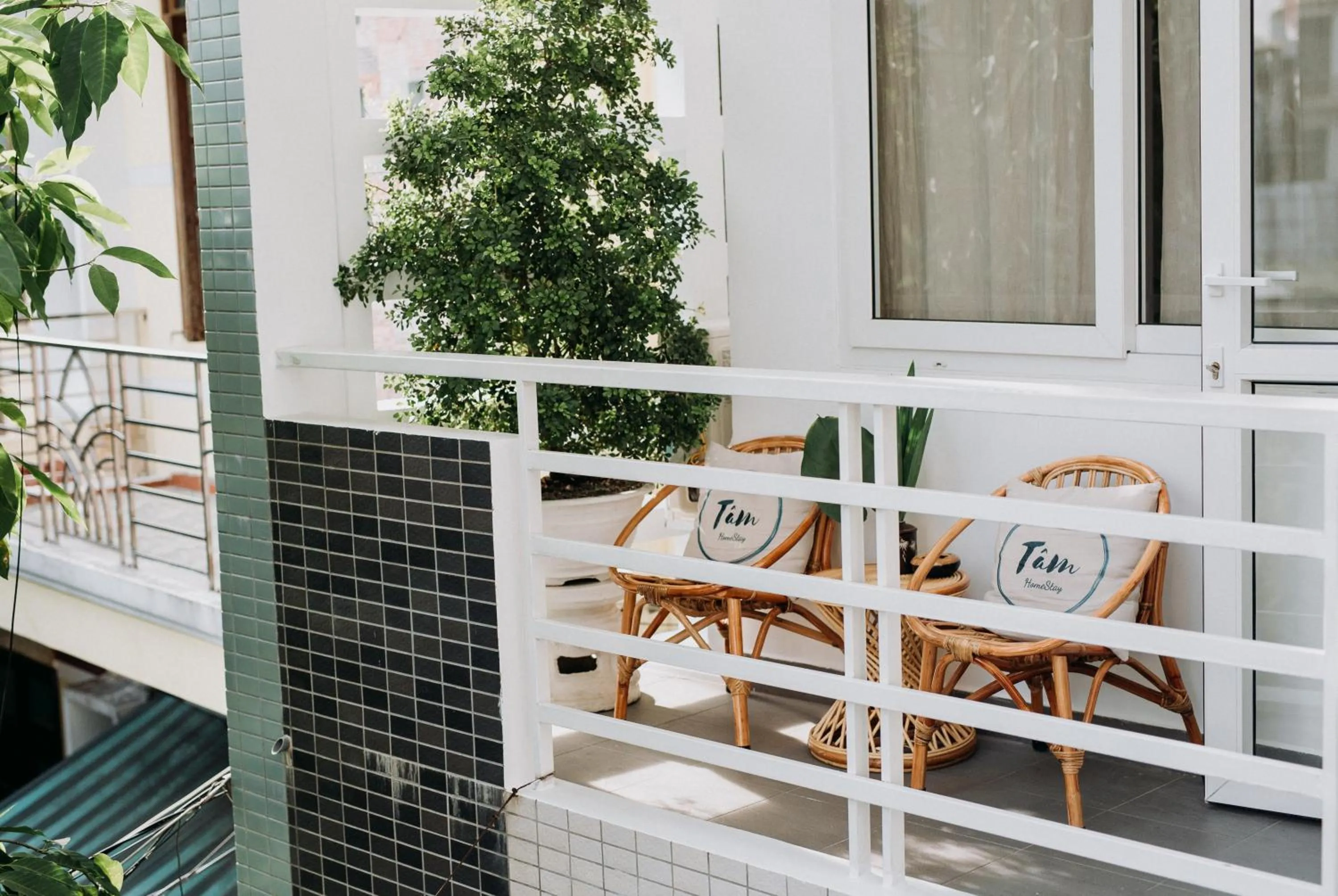 Facade/entrance in Tâm Homestay