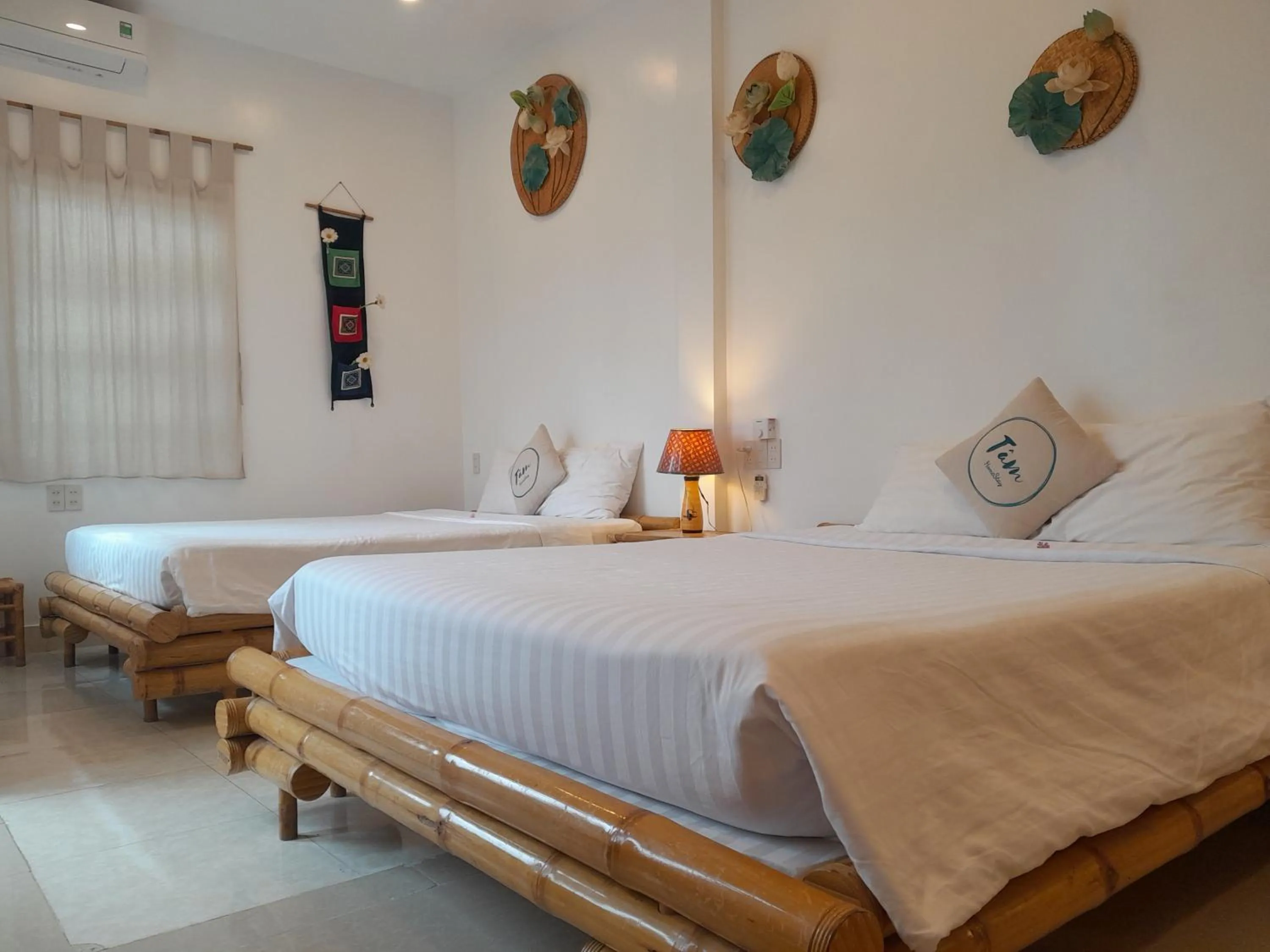 Bed in Tâm Homestay