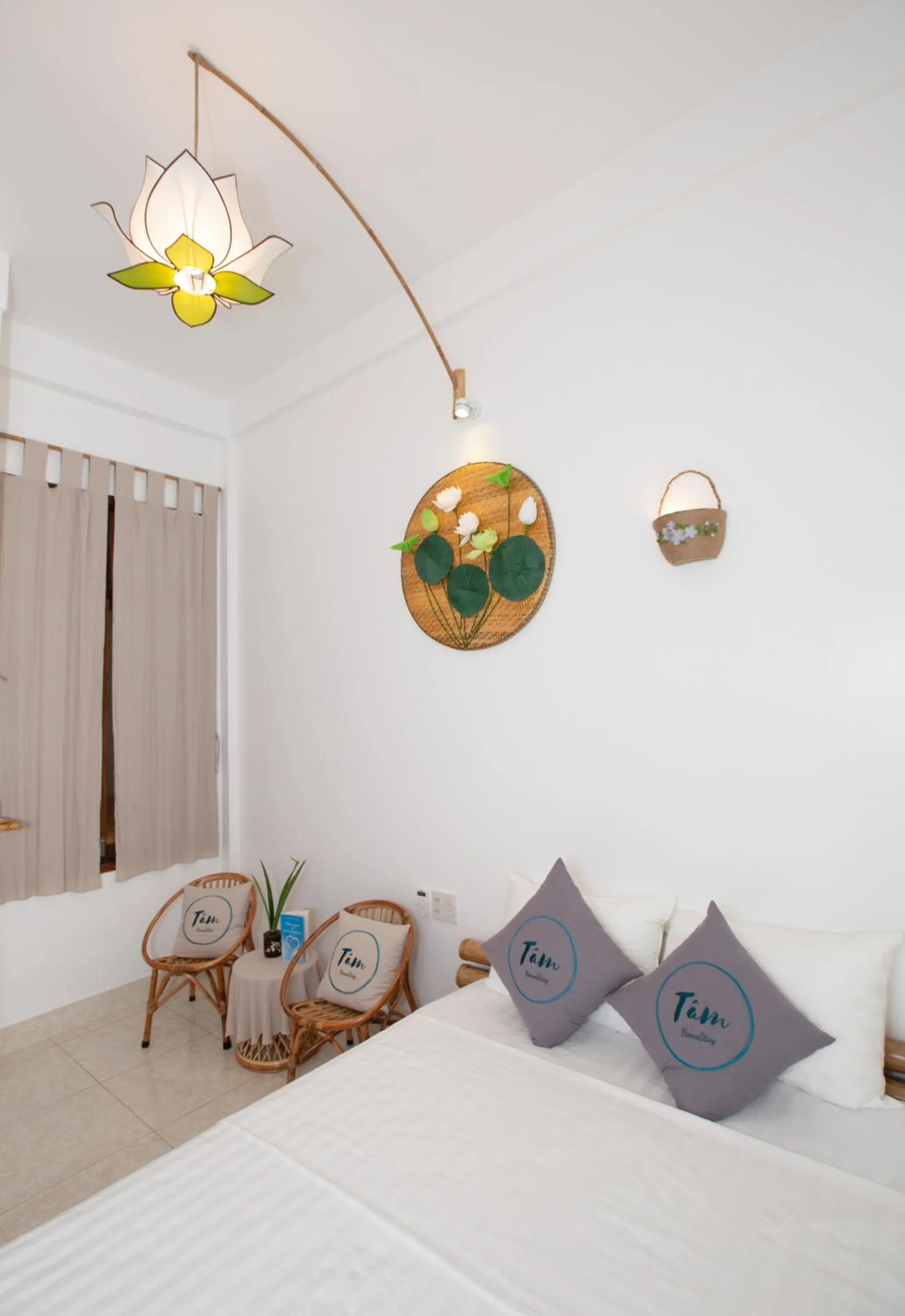 Bed in Tâm Homestay