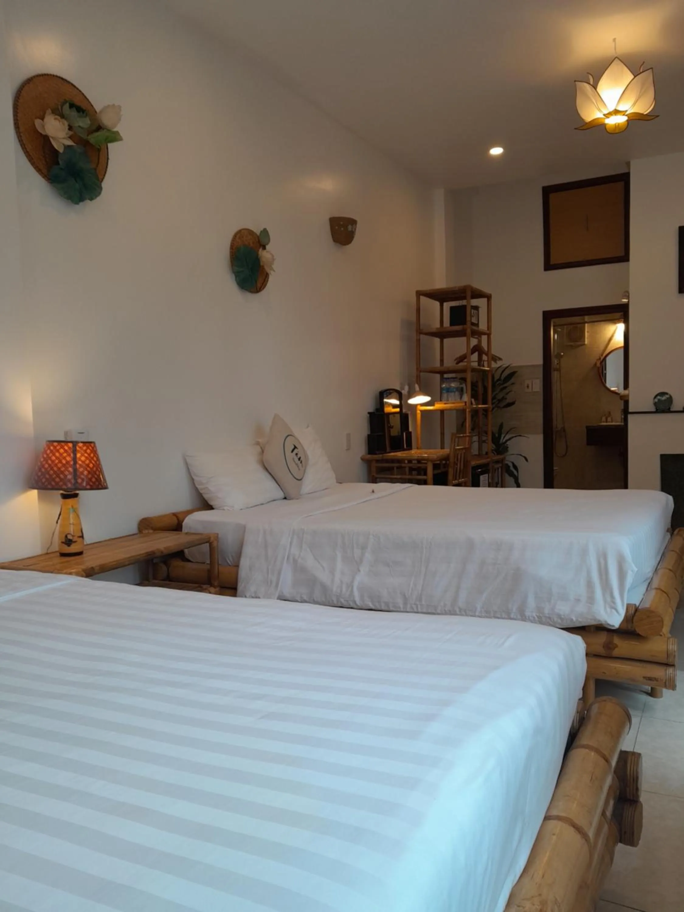 Bed in Tâm Homestay