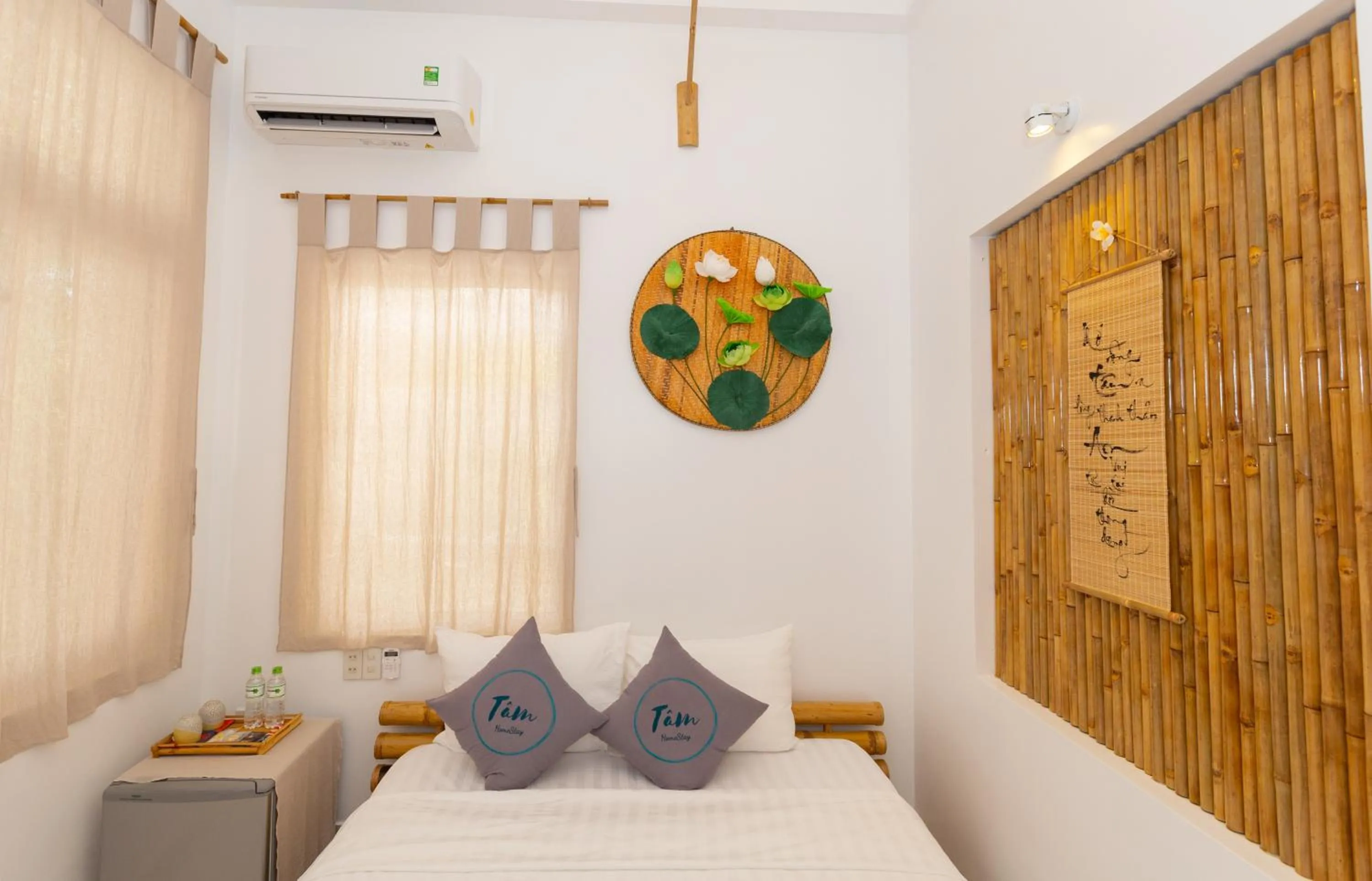 Bed in Tâm Homestay