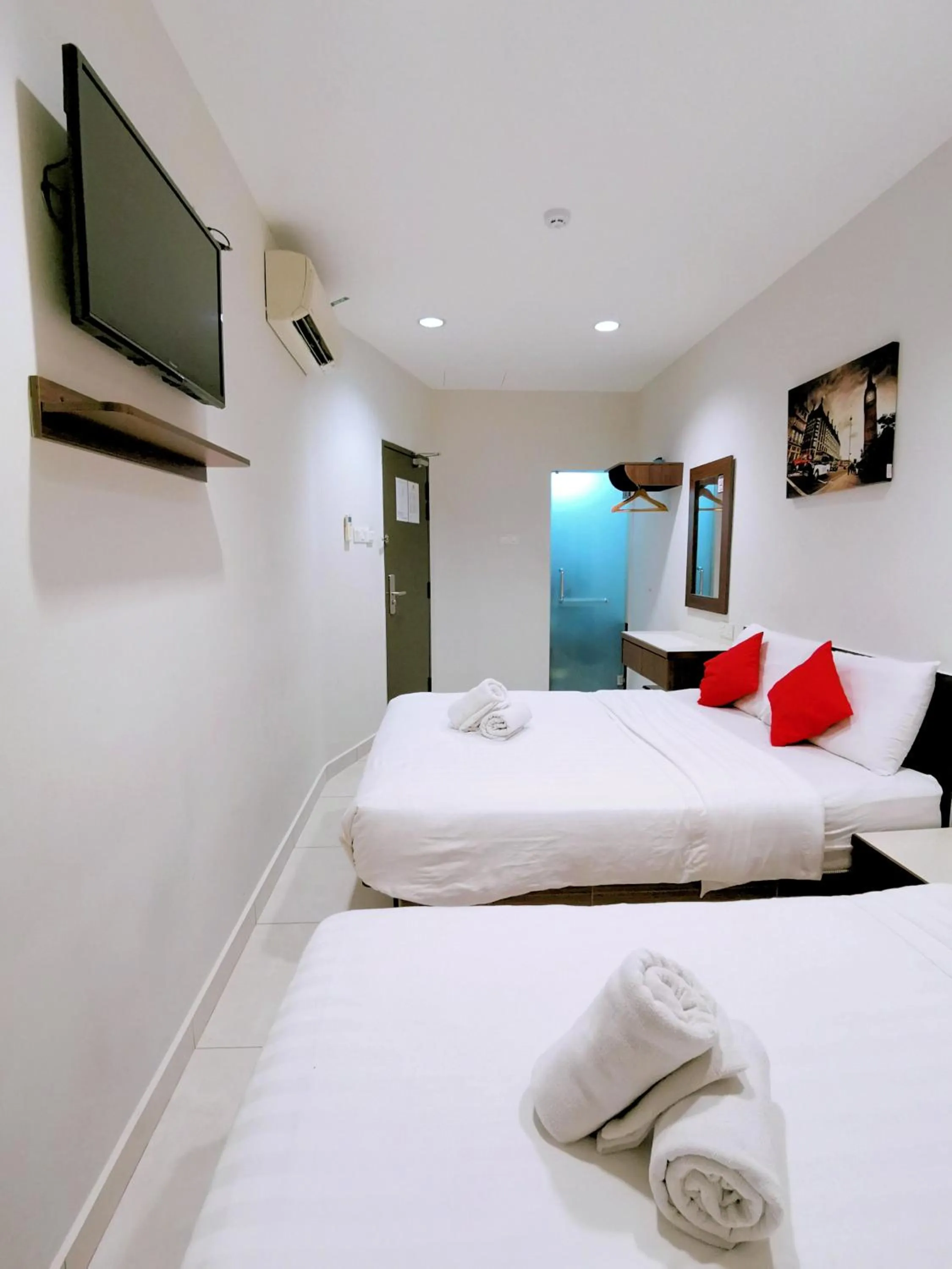 Area and facilities, Bed in HKF Hotel