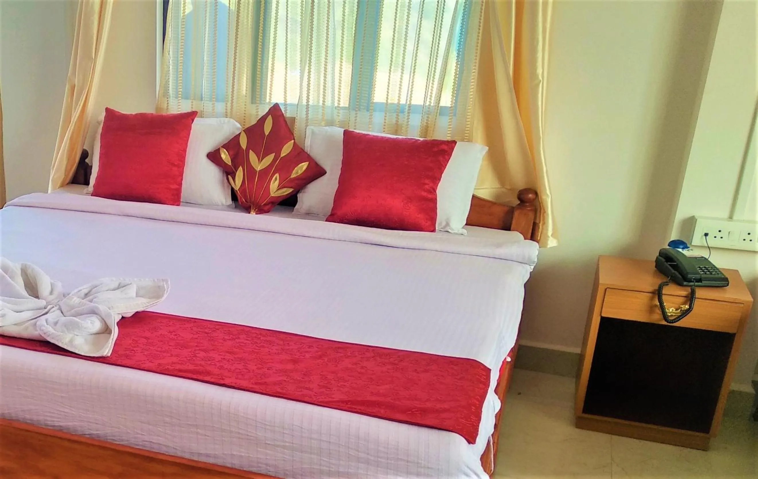 Bed in Sulawado Resort
