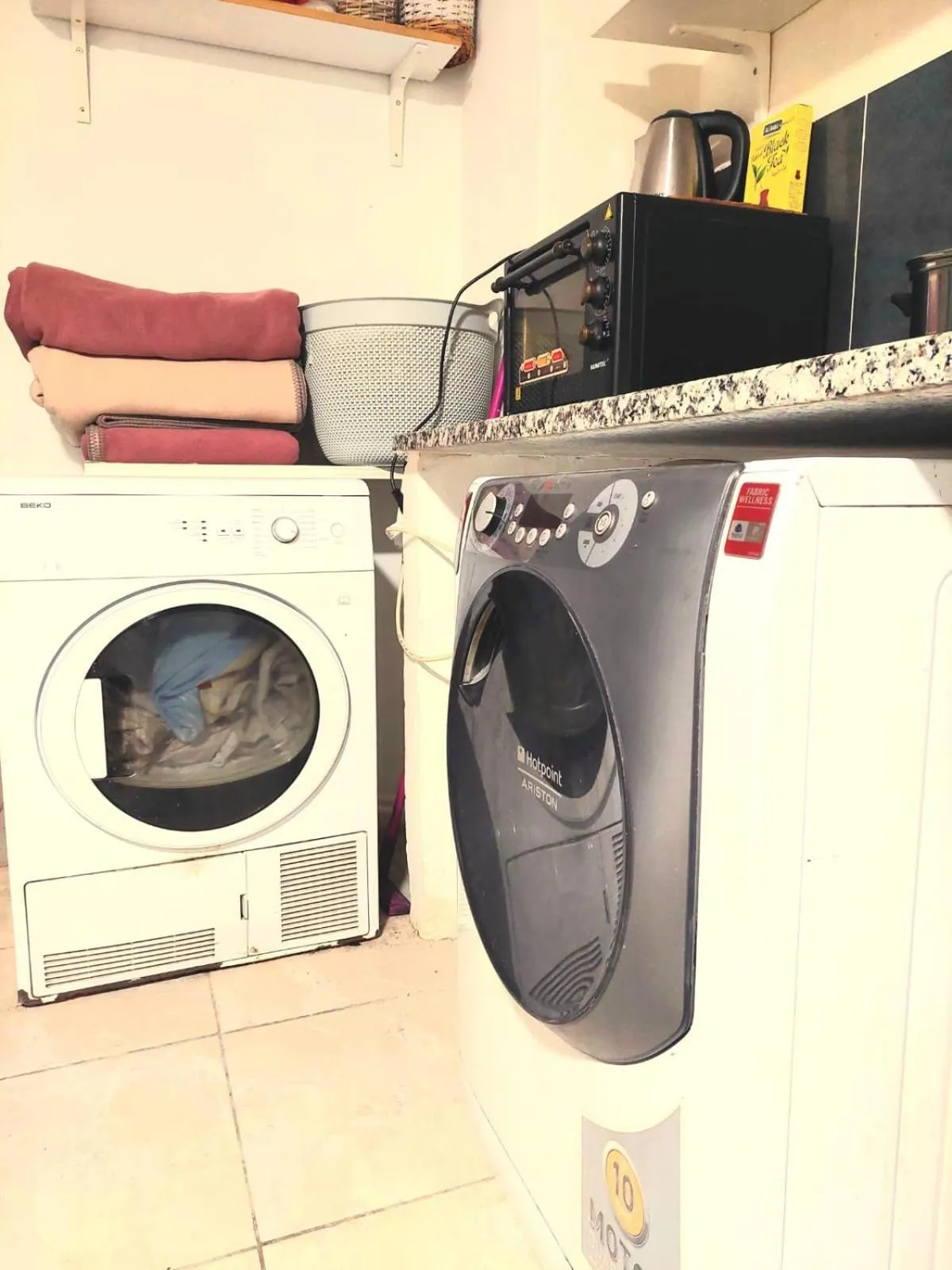 Kitchen or kitchenette in La bella hotel