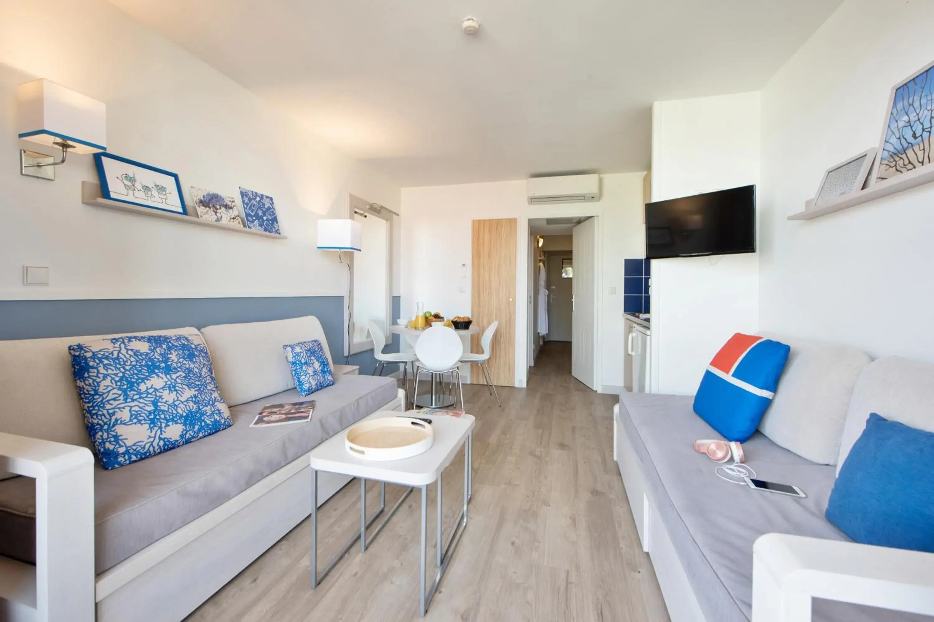 One-Bedroom Apartment with Spa Bath, Air Conditioning and Terrace (4 People) - View Port in Résidence Pierre & Vacances Premium Port Prestige One-Bedroom Apartment with Spa Bath, Air Conditioning and Terrace (4 People) - View Port in Résidence Pierre & Vacances Premium Port Prestige