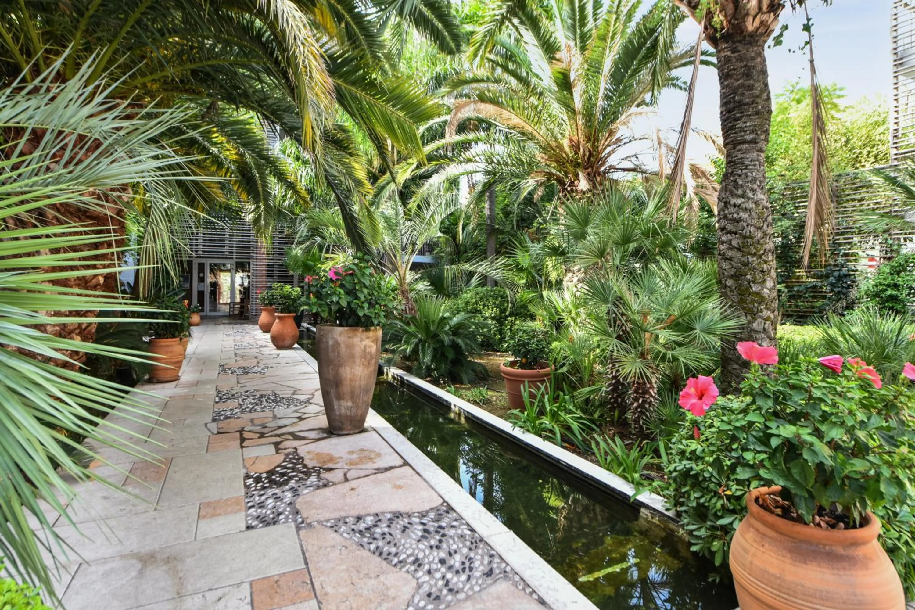 Patio in Résidence Pierre & Vacances Premium Port Prestige