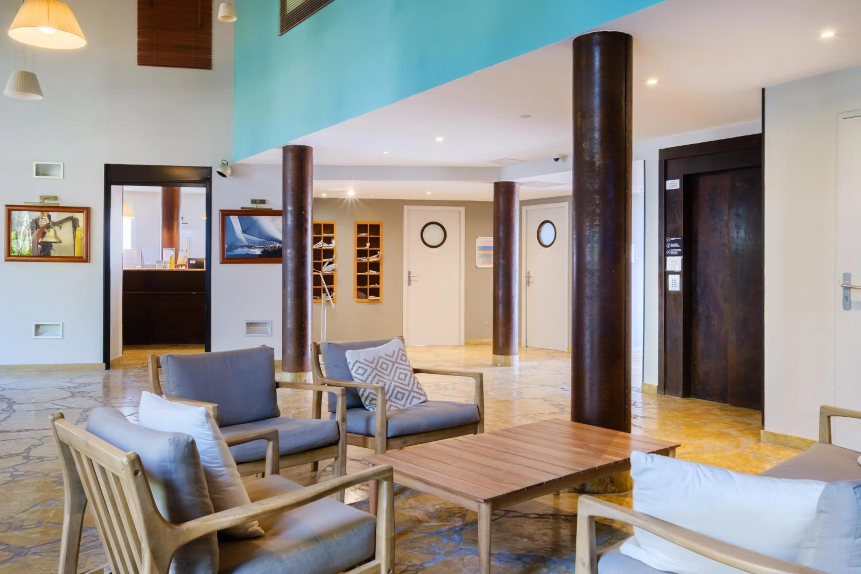Lobby or reception in Résidence Pierre & Vacances Premium Port Prestige