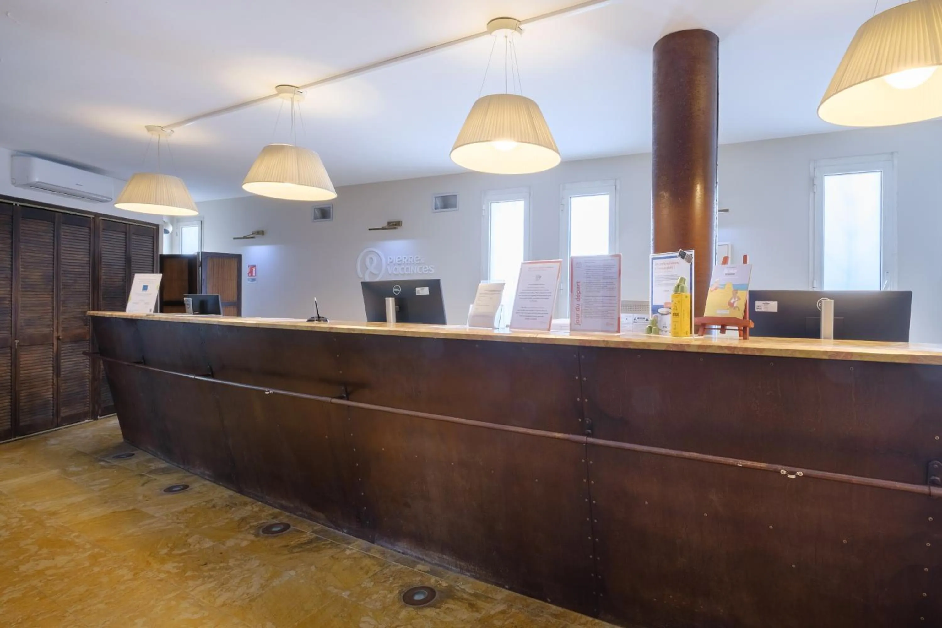 Lobby or reception in Résidence Pierre & Vacances Premium Port Prestige