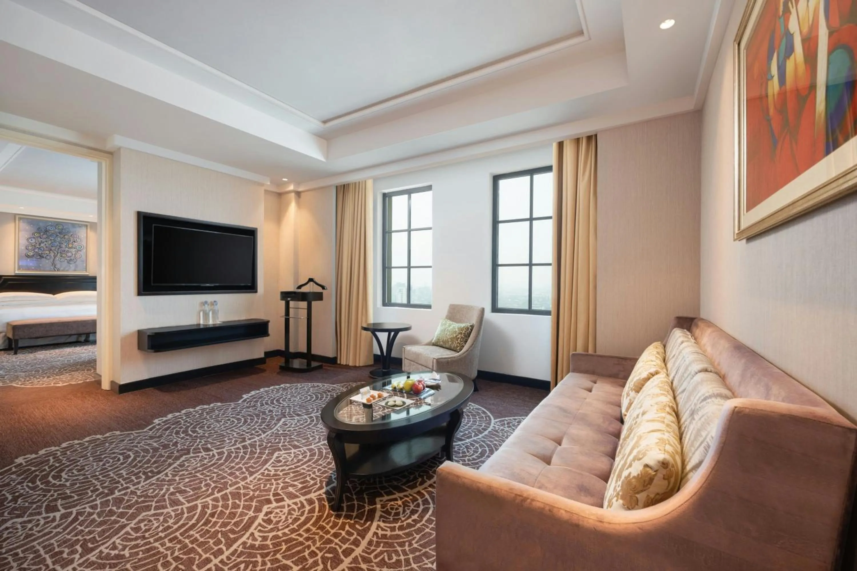 Living room in ITC Royal Bengal, a Luxury Collection Hotel, Kolkata