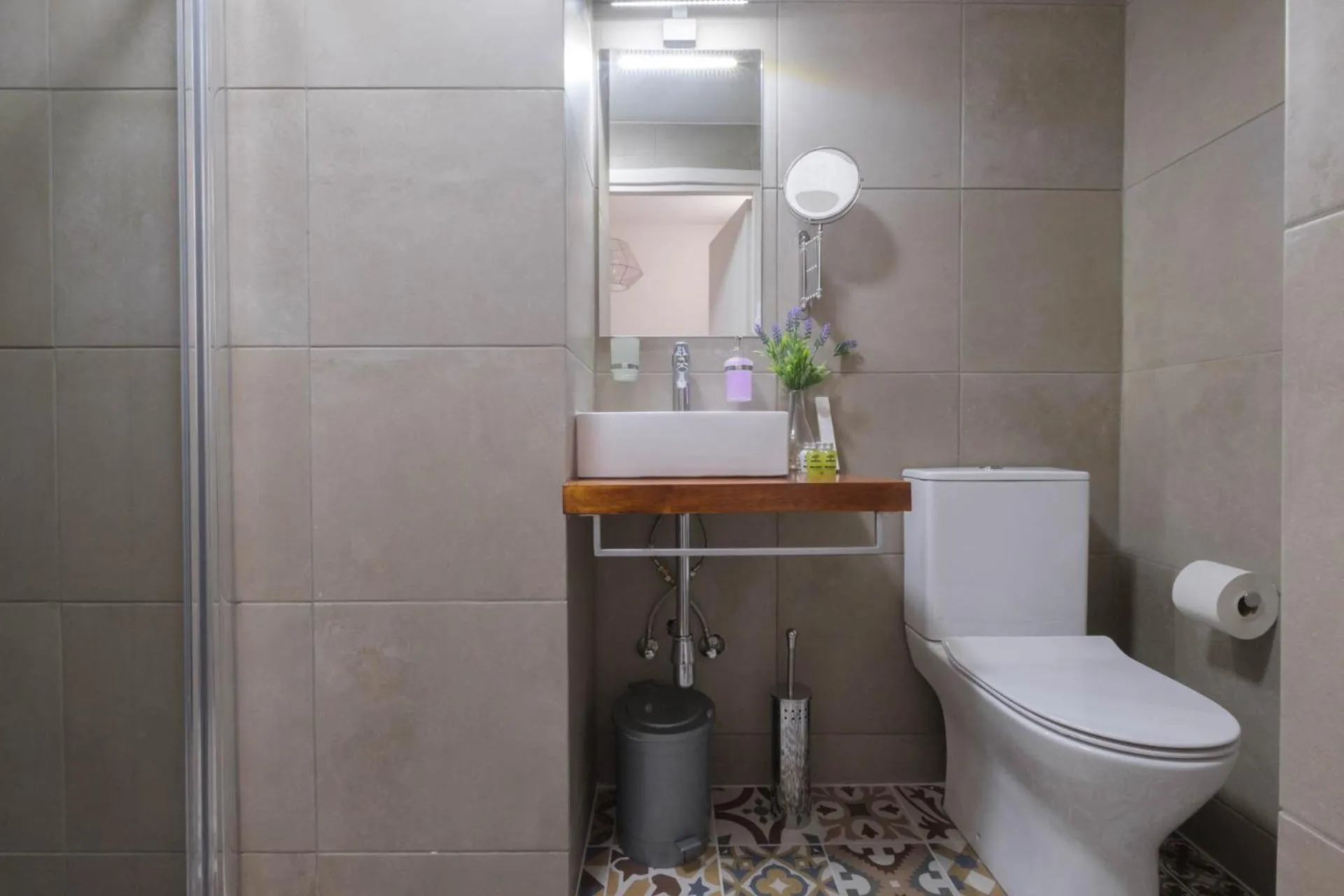 Toilet in Agora Residence