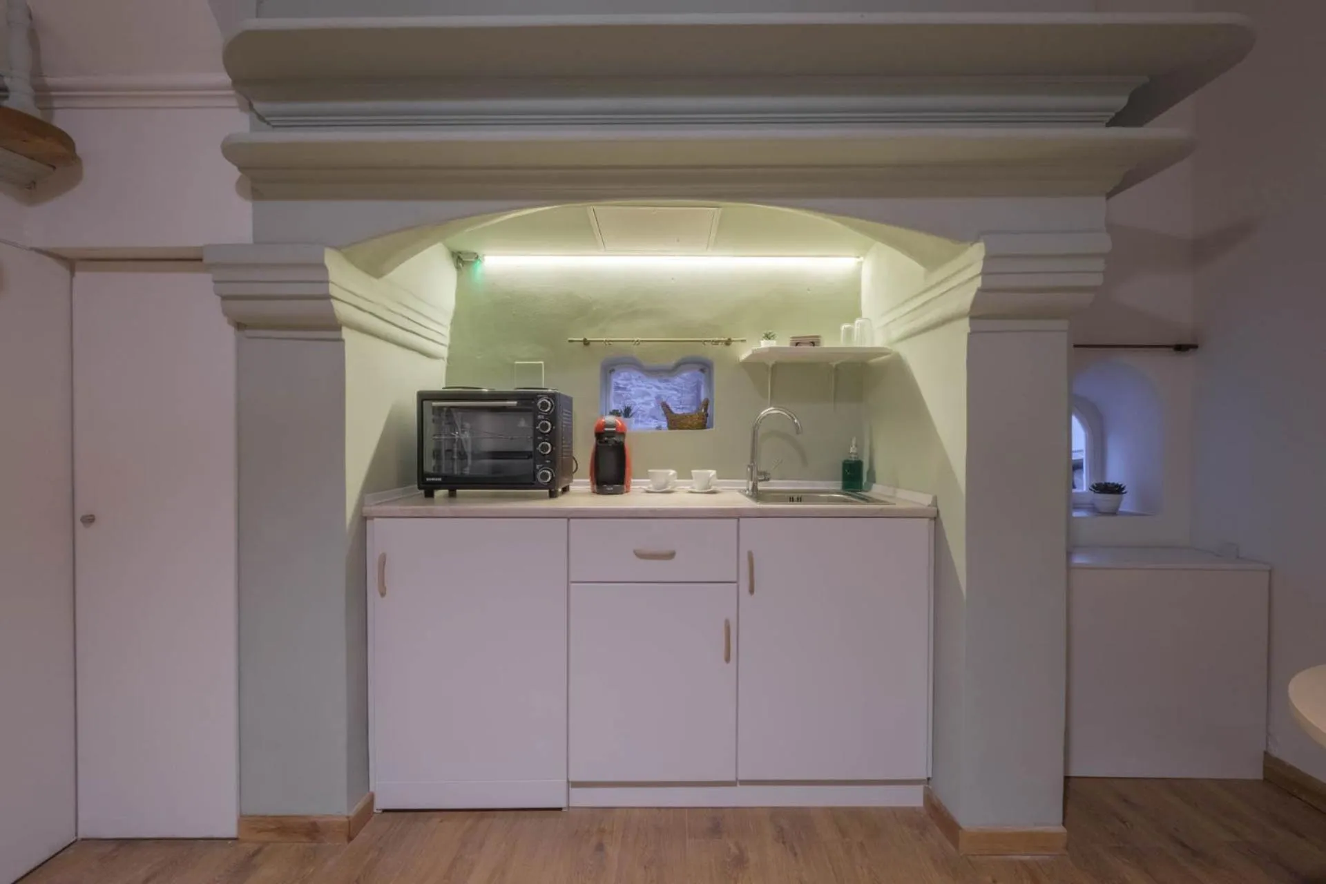 Kitchen or kitchenette in Agora Residence