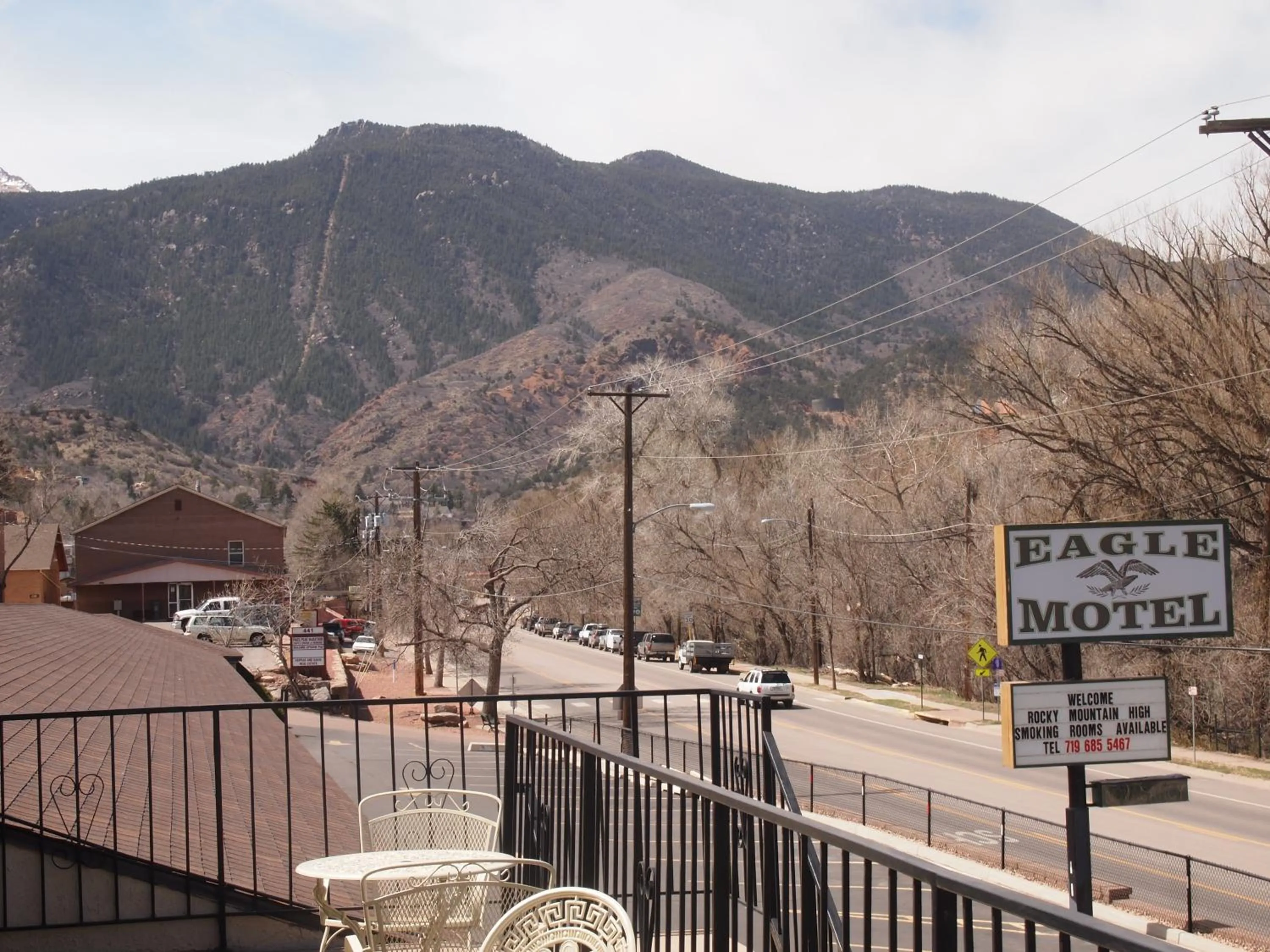 Property logo or sign in Eagle Motel