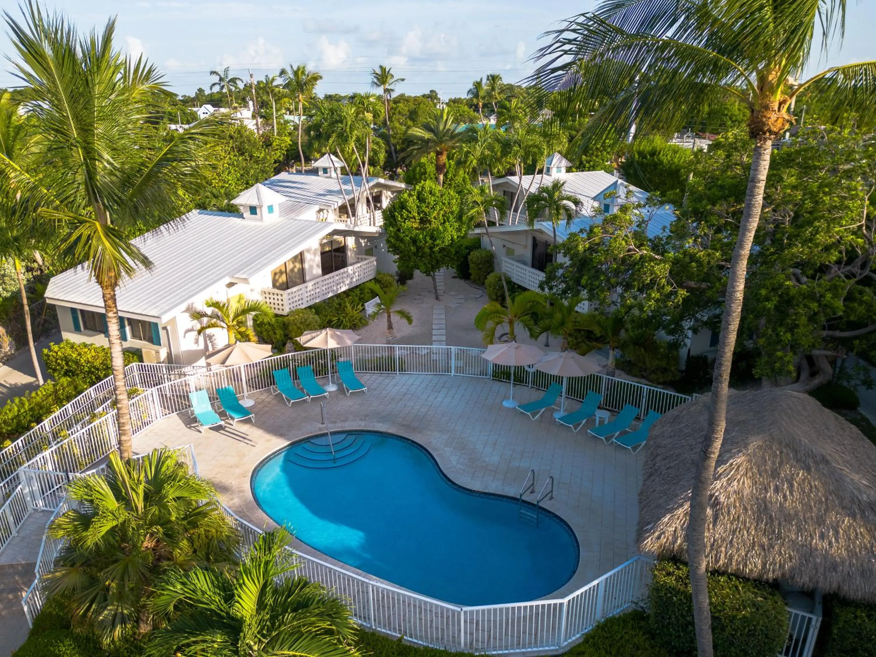 Swimming pool in Hadley Resort and Marina