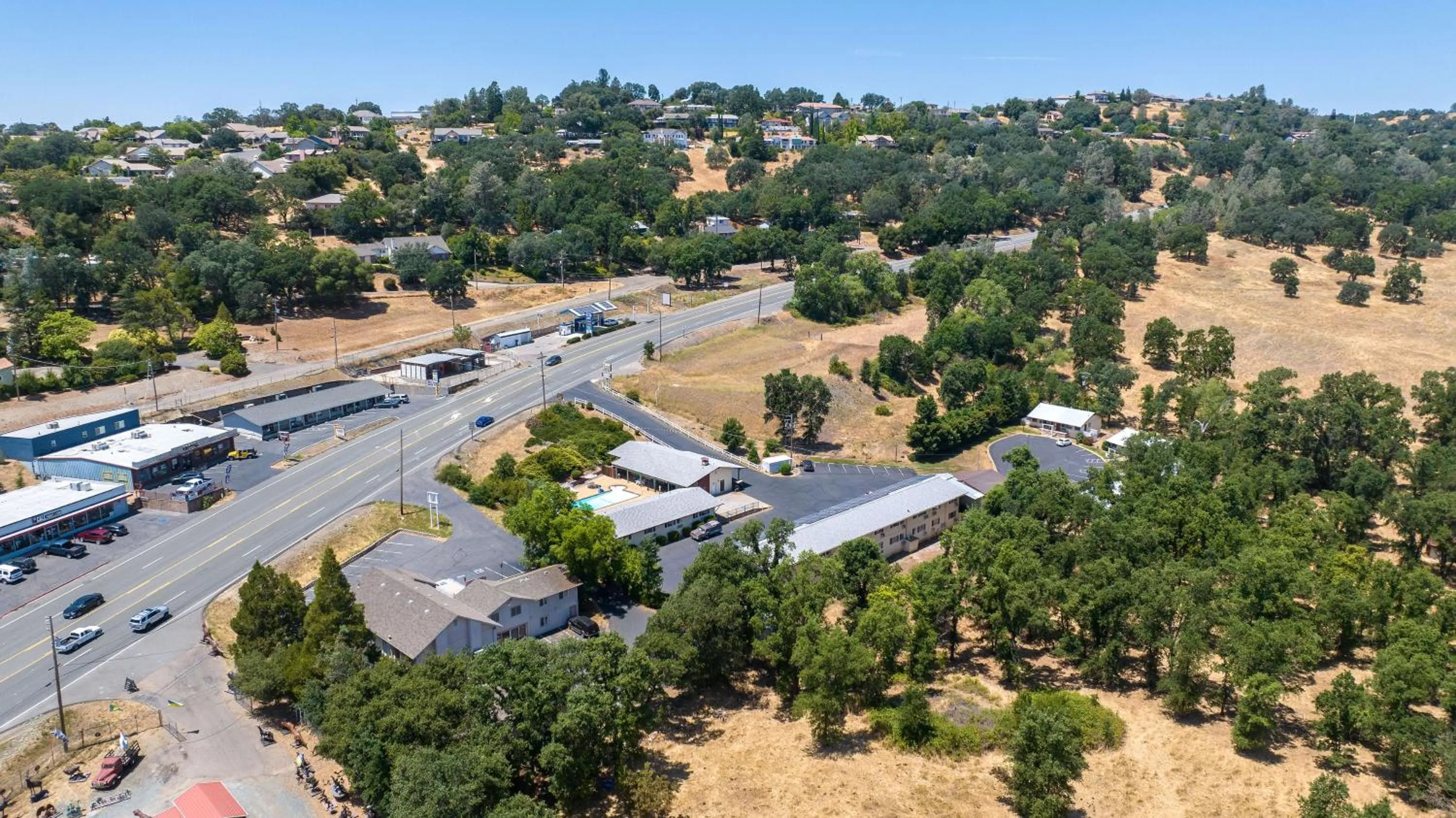 Bird's eye view in Quality Inn & Suites
