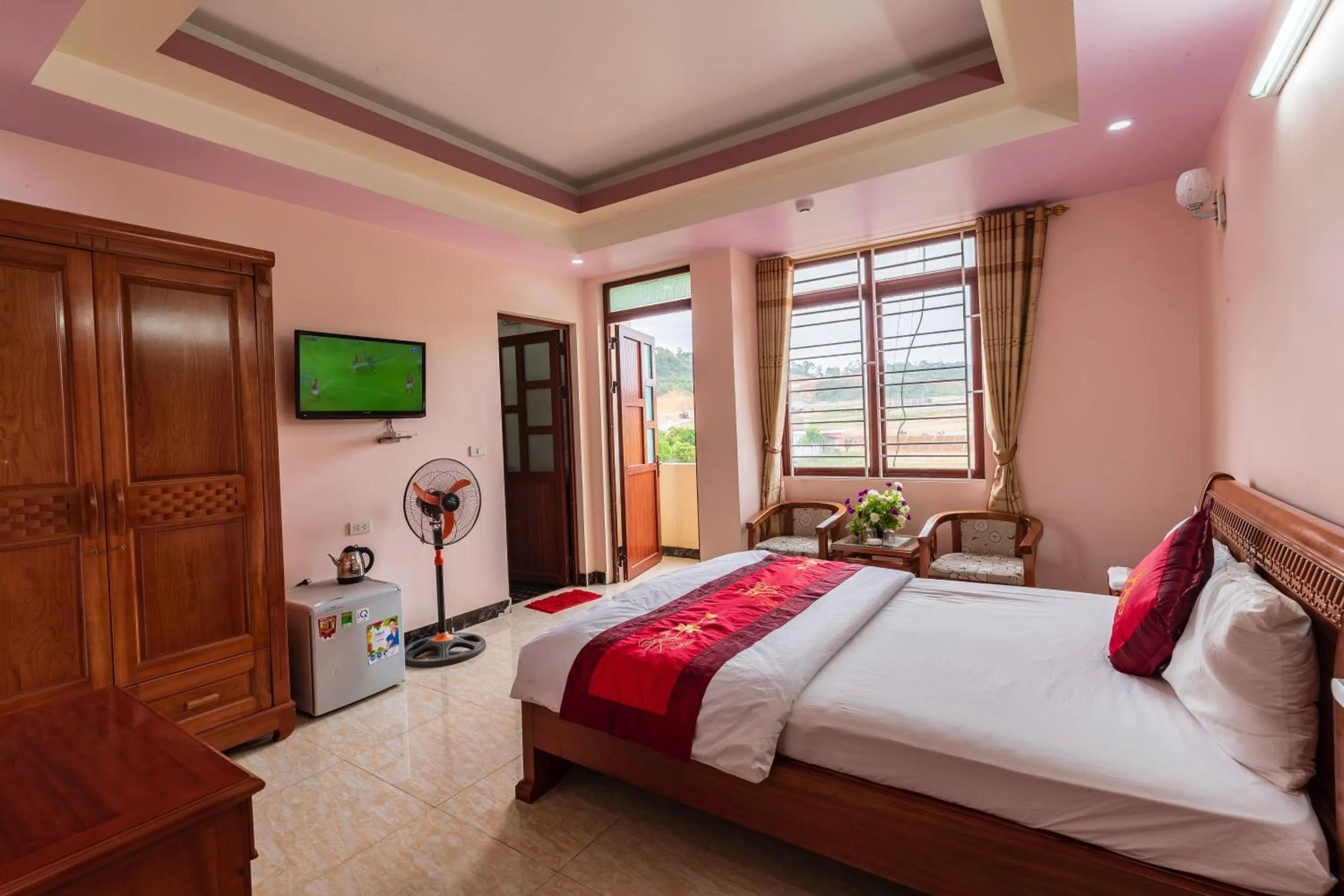 Bed in KHÁCH SẠN SEN VÀNG