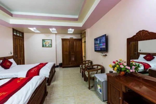 Bed in KHÁCH SẠN SEN VÀNG