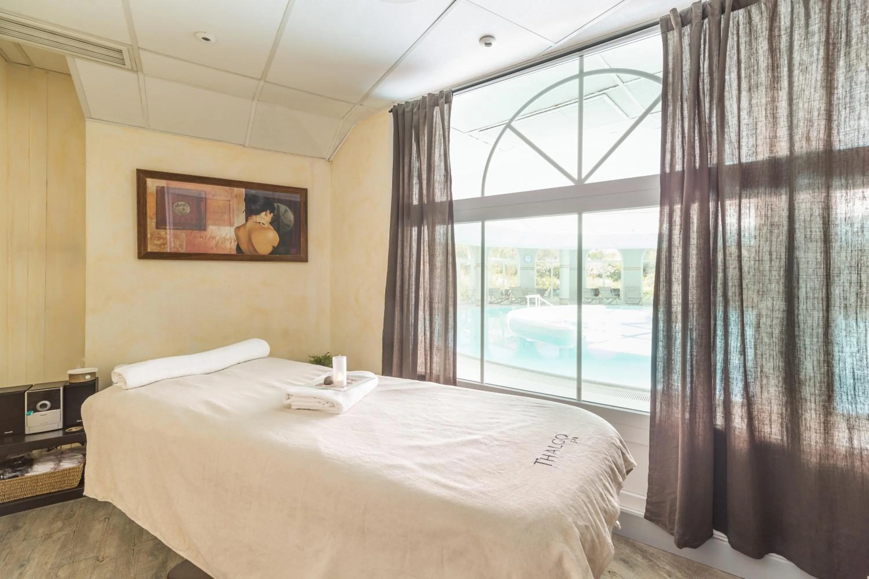 Spa and wellness centre/facilities, Bed in Résidence Pierre & Vacances Premium Les Calanques des Issambres