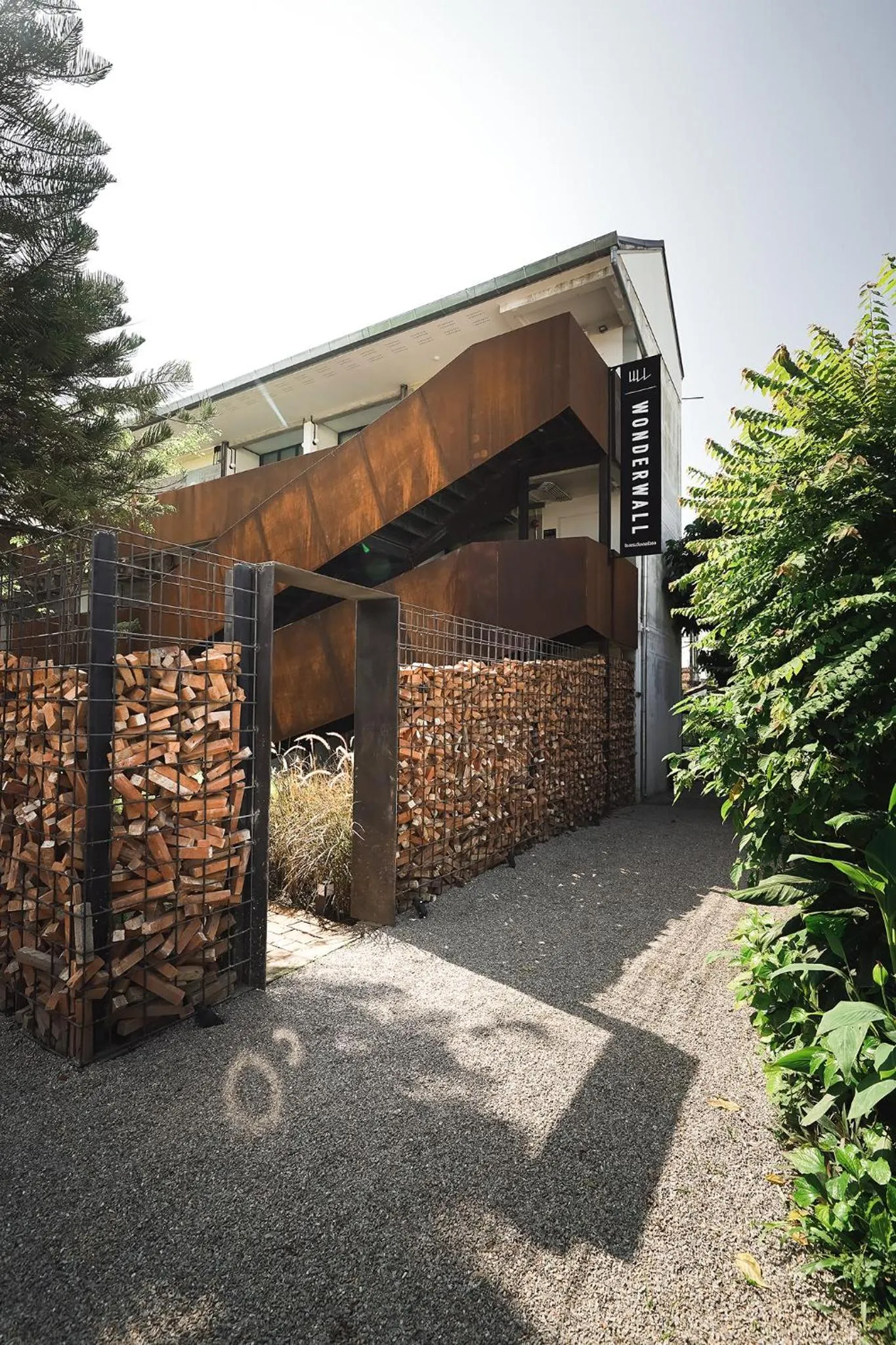 Property building in Wonderwall Hotel