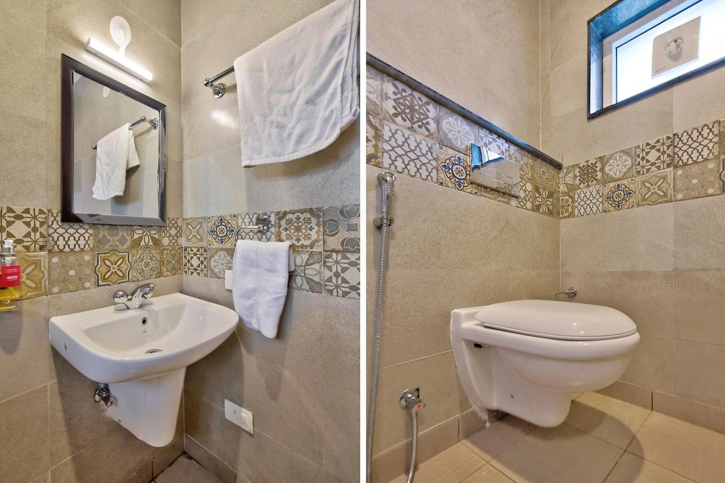 Bathroom in Super Hotel O Blessings Residency