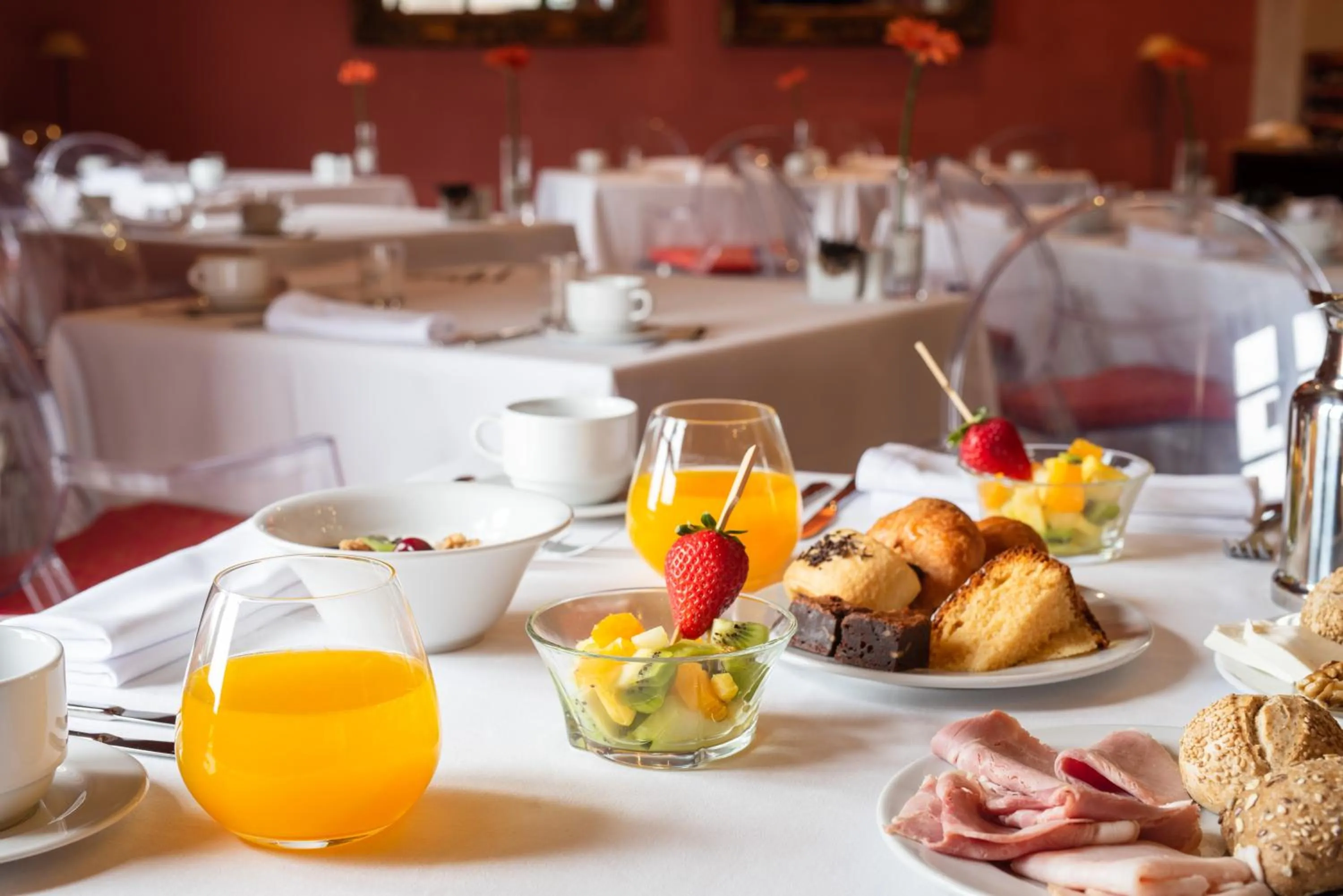 Breakfast in Áurea Palacio de Sober by Eurostars Hotel Company