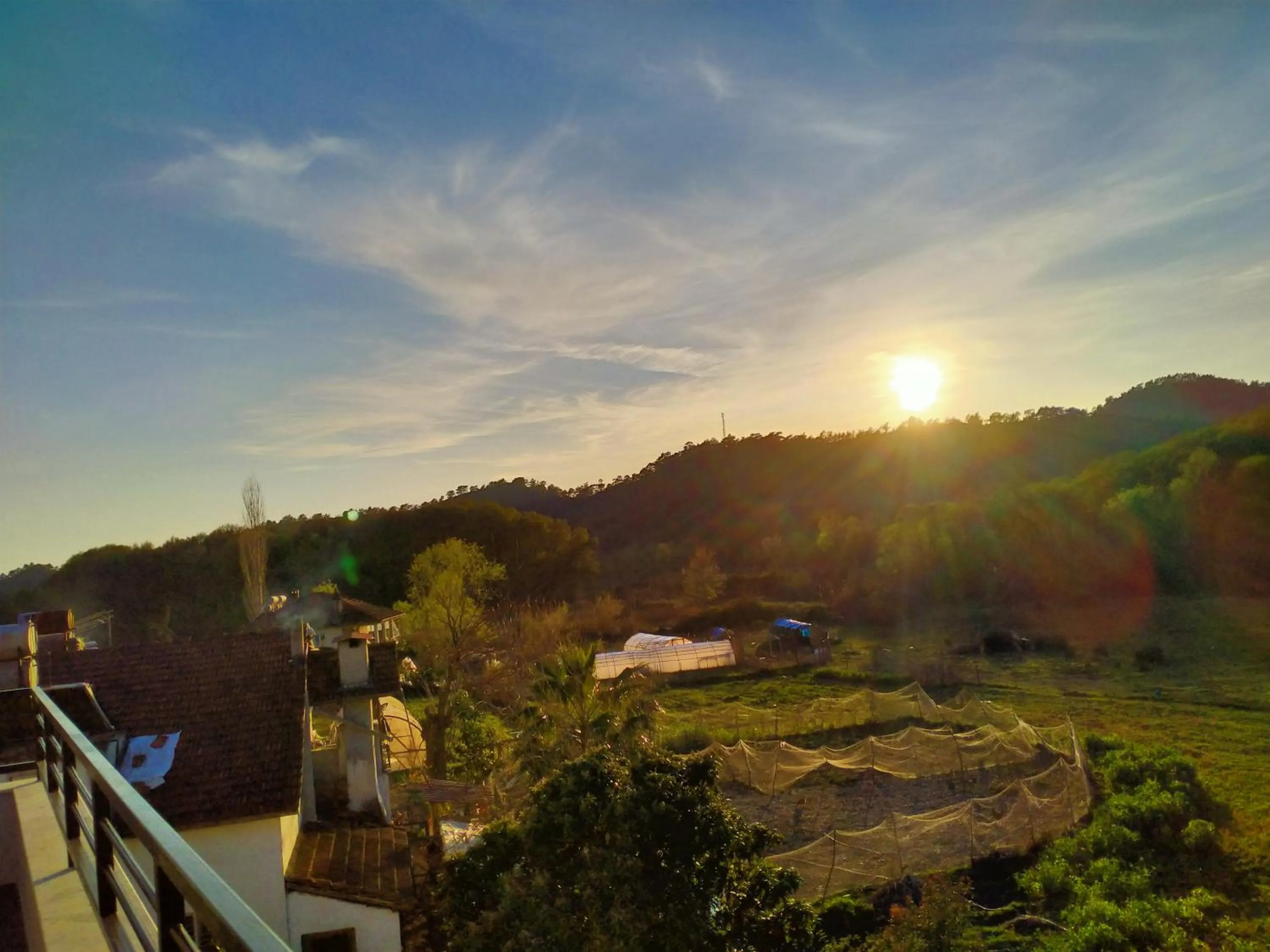 Sunset in AdaHan Family Rooms Gocek