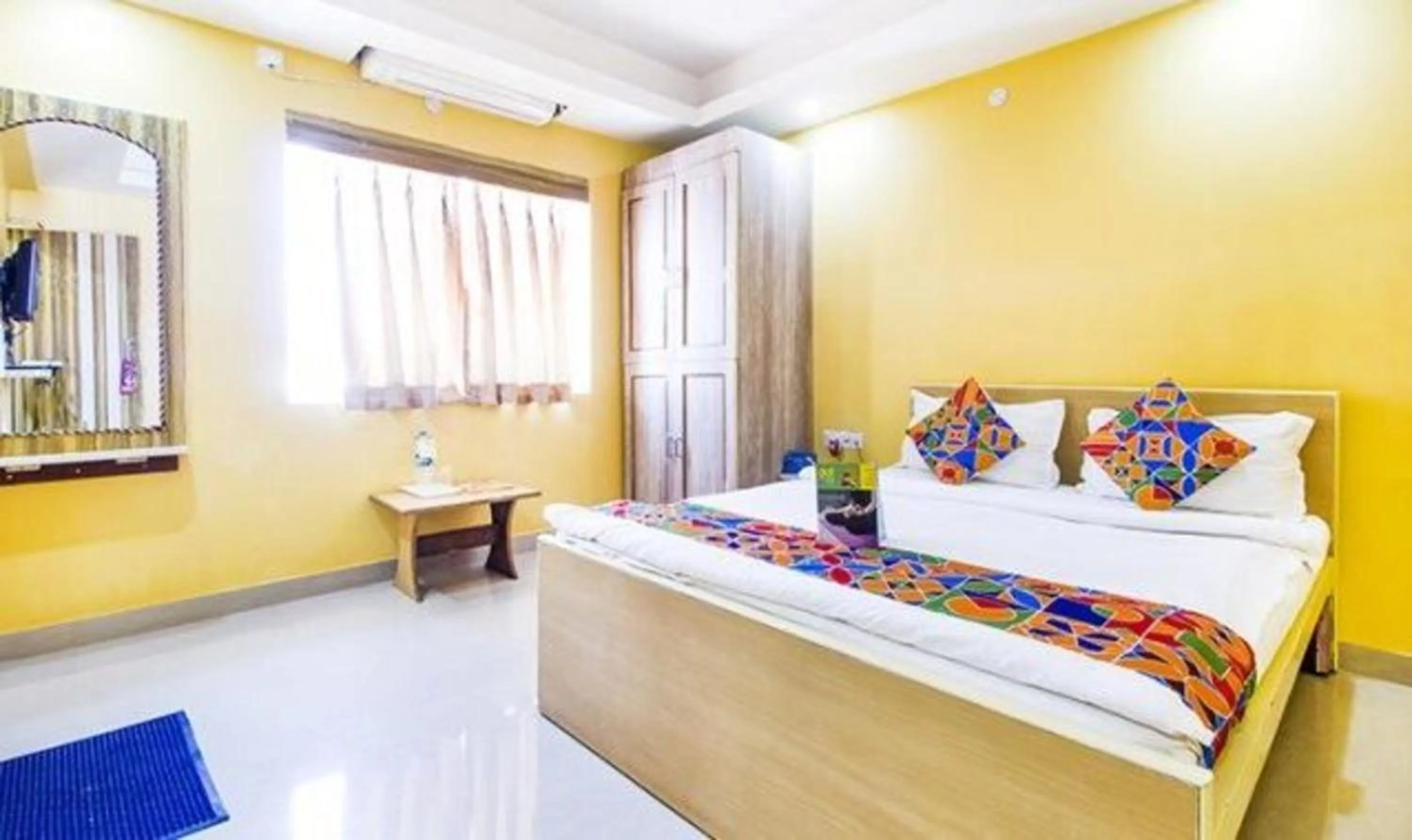 Bedroom, Bed in FabHotel Amaltas