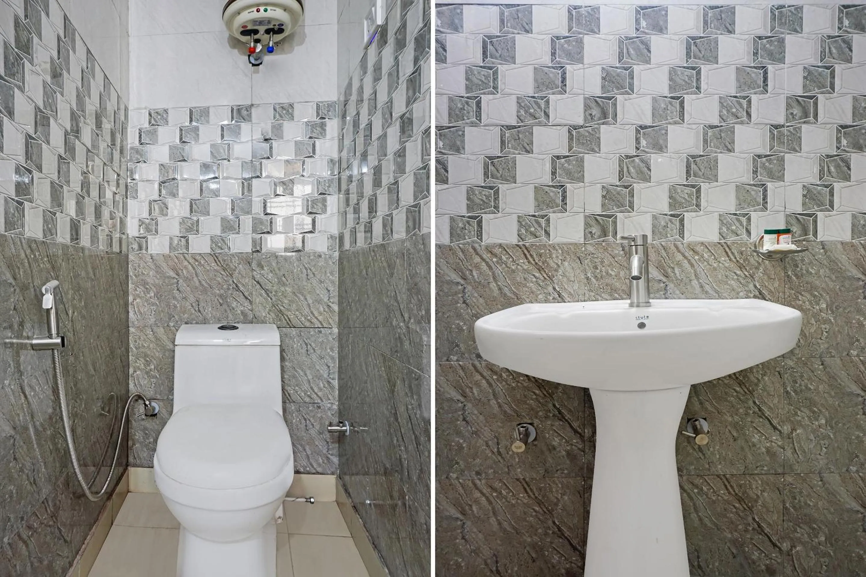 Bathroom in Hotel O Quadis