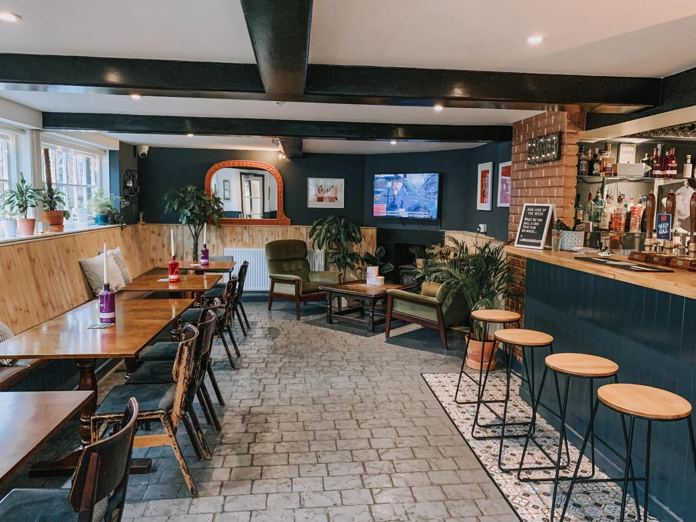 Dining area in The Town Arms