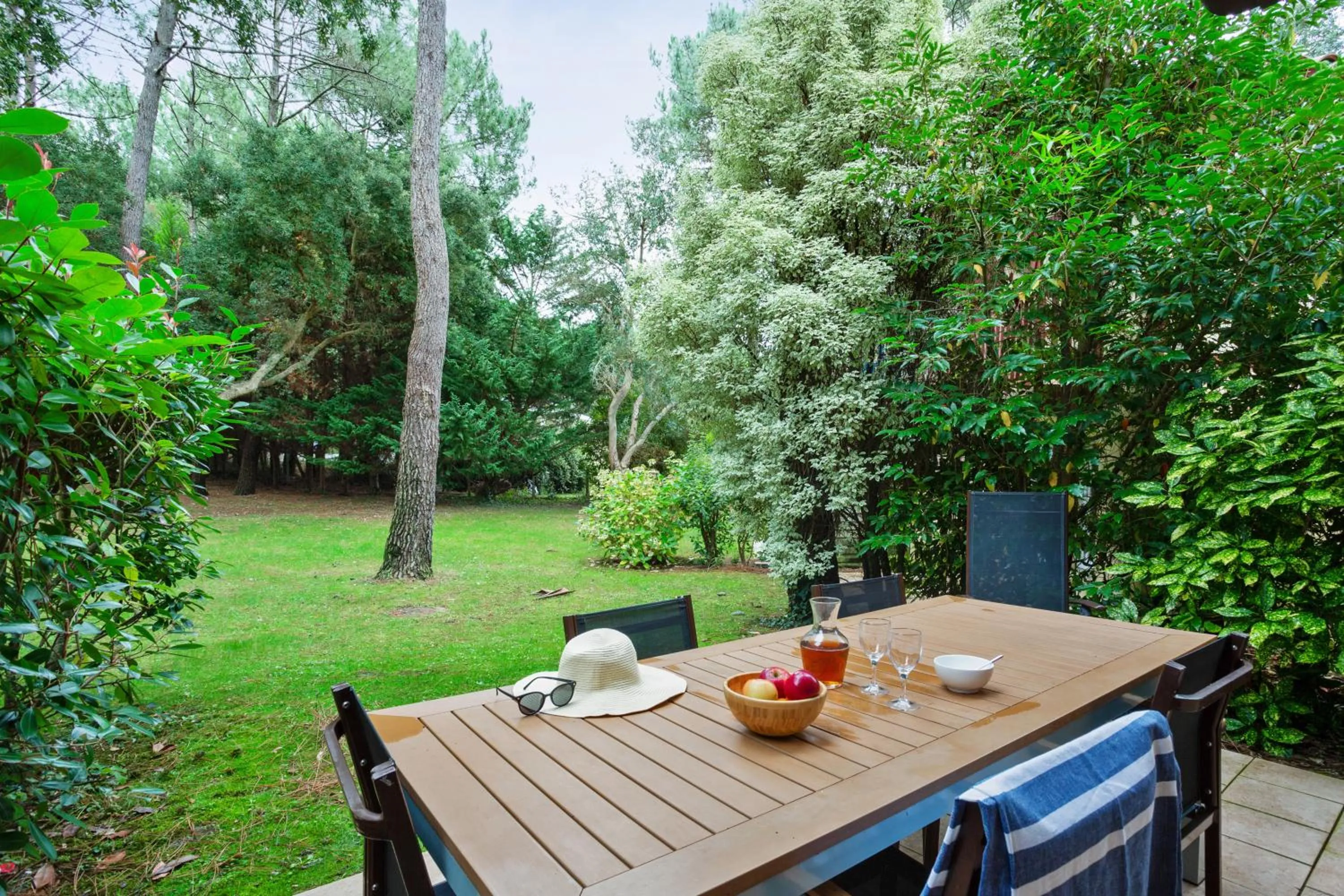 Patio in Village Pierre & Vacances Moliets