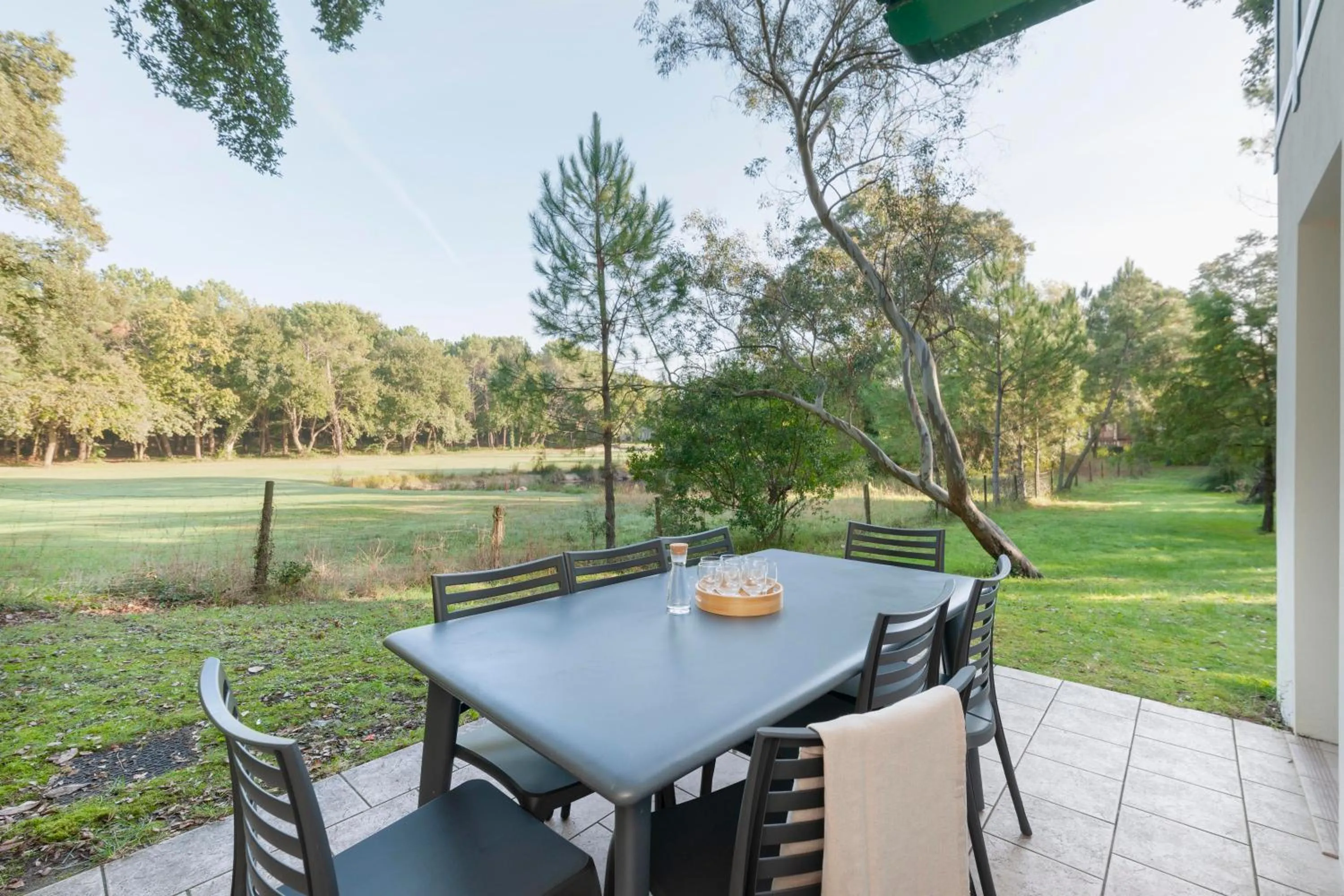 Patio in Village Pierre & Vacances Moliets