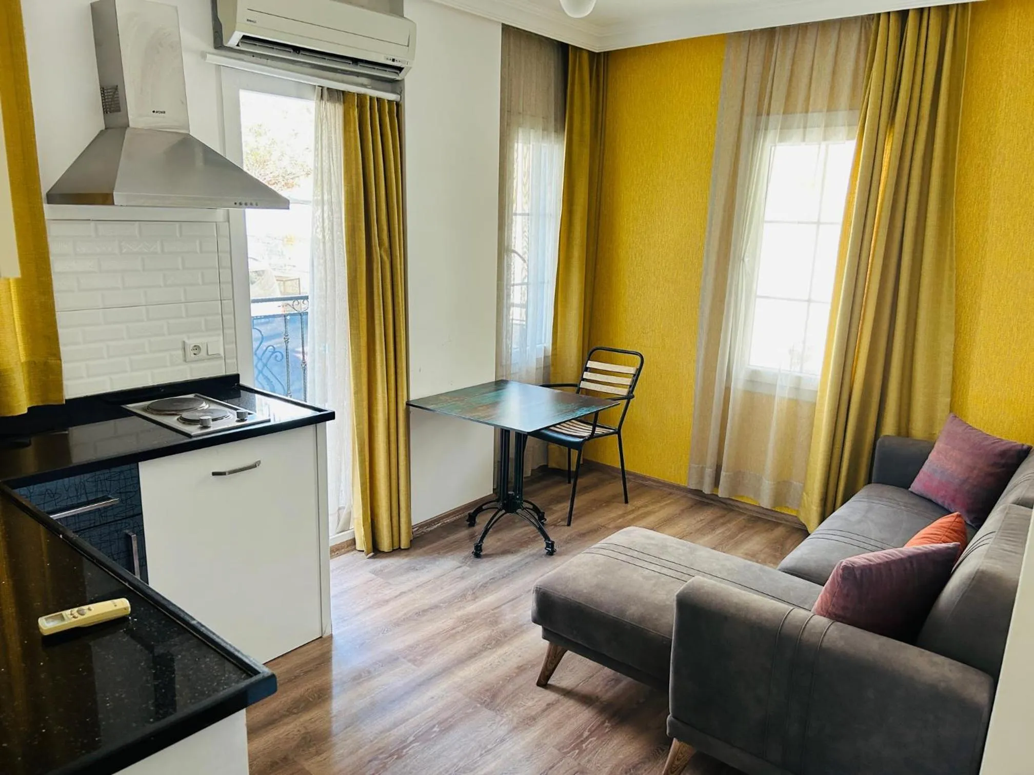 kitchen in dekatria rooms&aparts