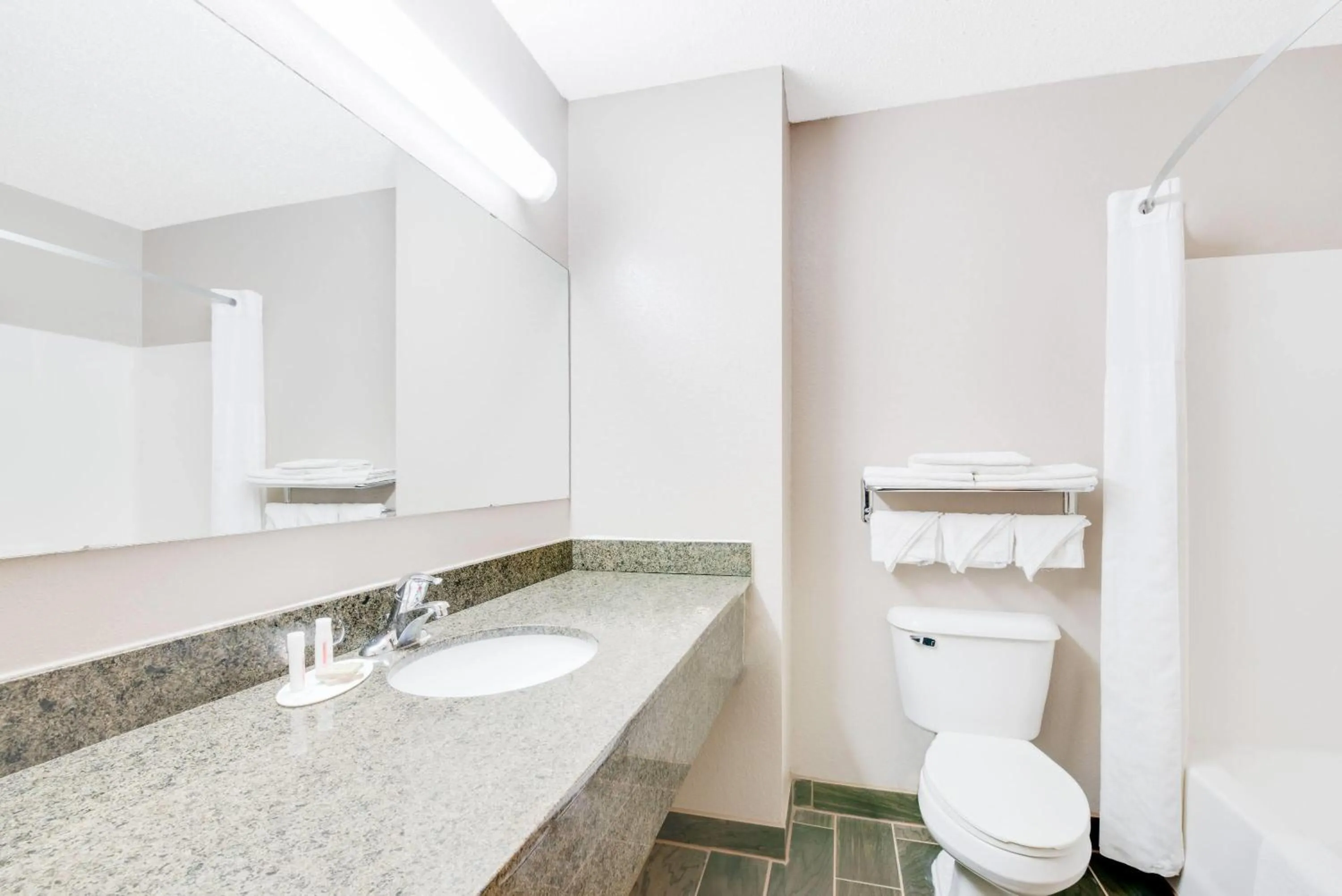 Bathroom in Super 8 by Wyndham Sisseton