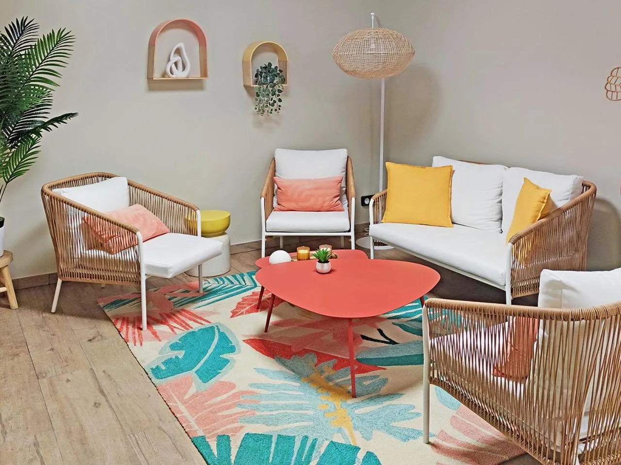 Seating area in Résidence Pierre & Vacances Premium Le Domaine de Cramphore